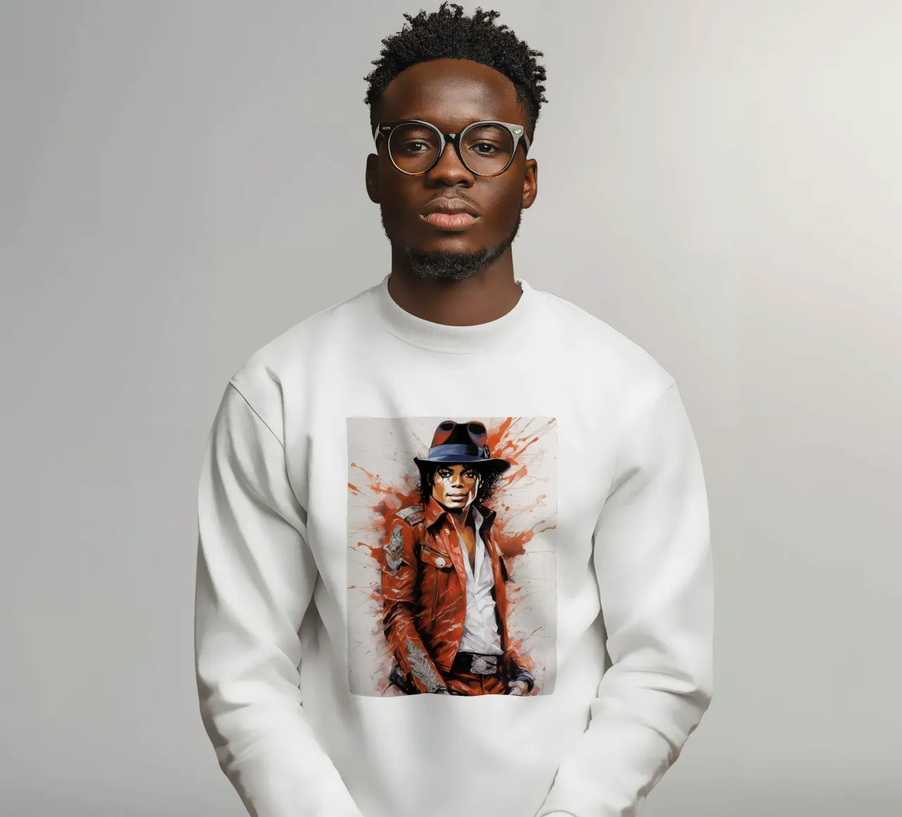 michael jackson felpa da ARTVI-SHOP