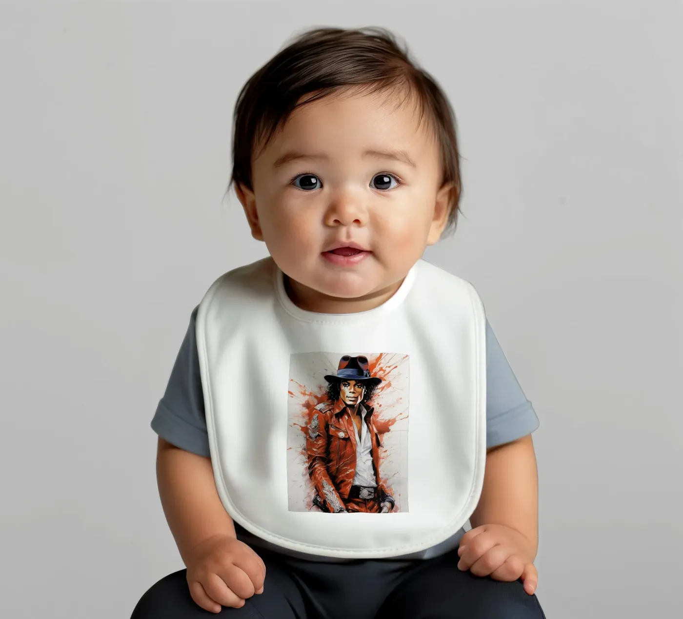 michael jackson bavaglino da 🎁 NOBELART