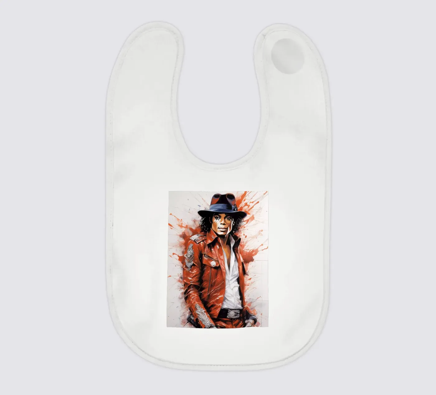 michael jackson Babylätzchen von 🎁 NOBELART