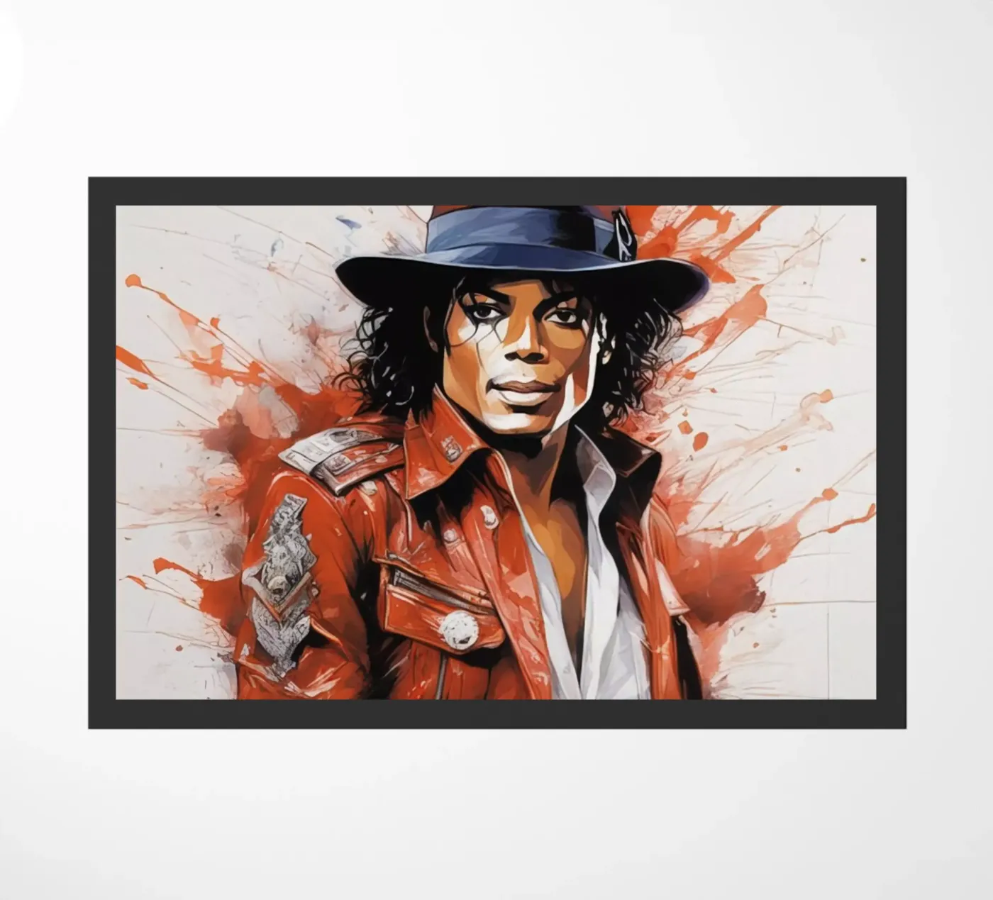 michael jackson doormat by 🎁 NOBELART