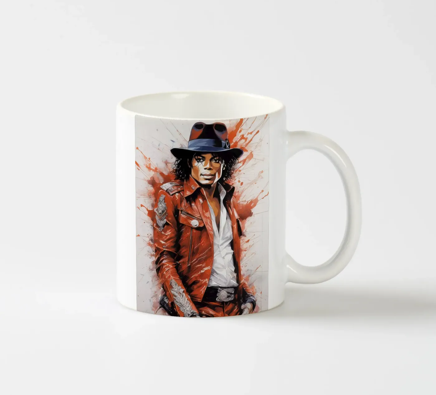 michael jackson ceramic mug by 🎁 NOBELART