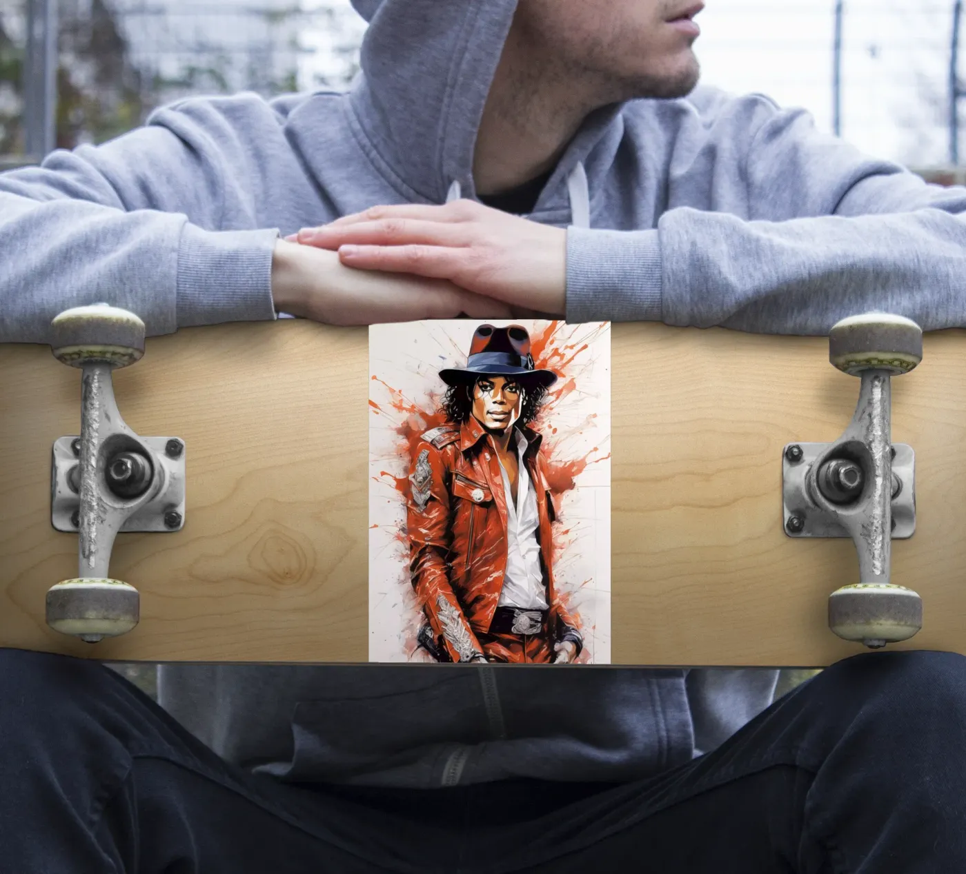 michael jackson sticker by 🎁 NOBELART