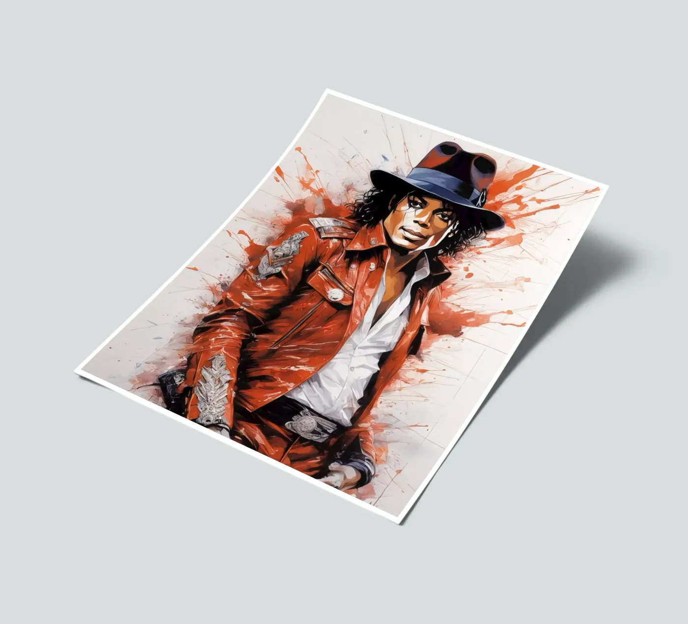 michael jackson stickervel van 🎁 NOBELART