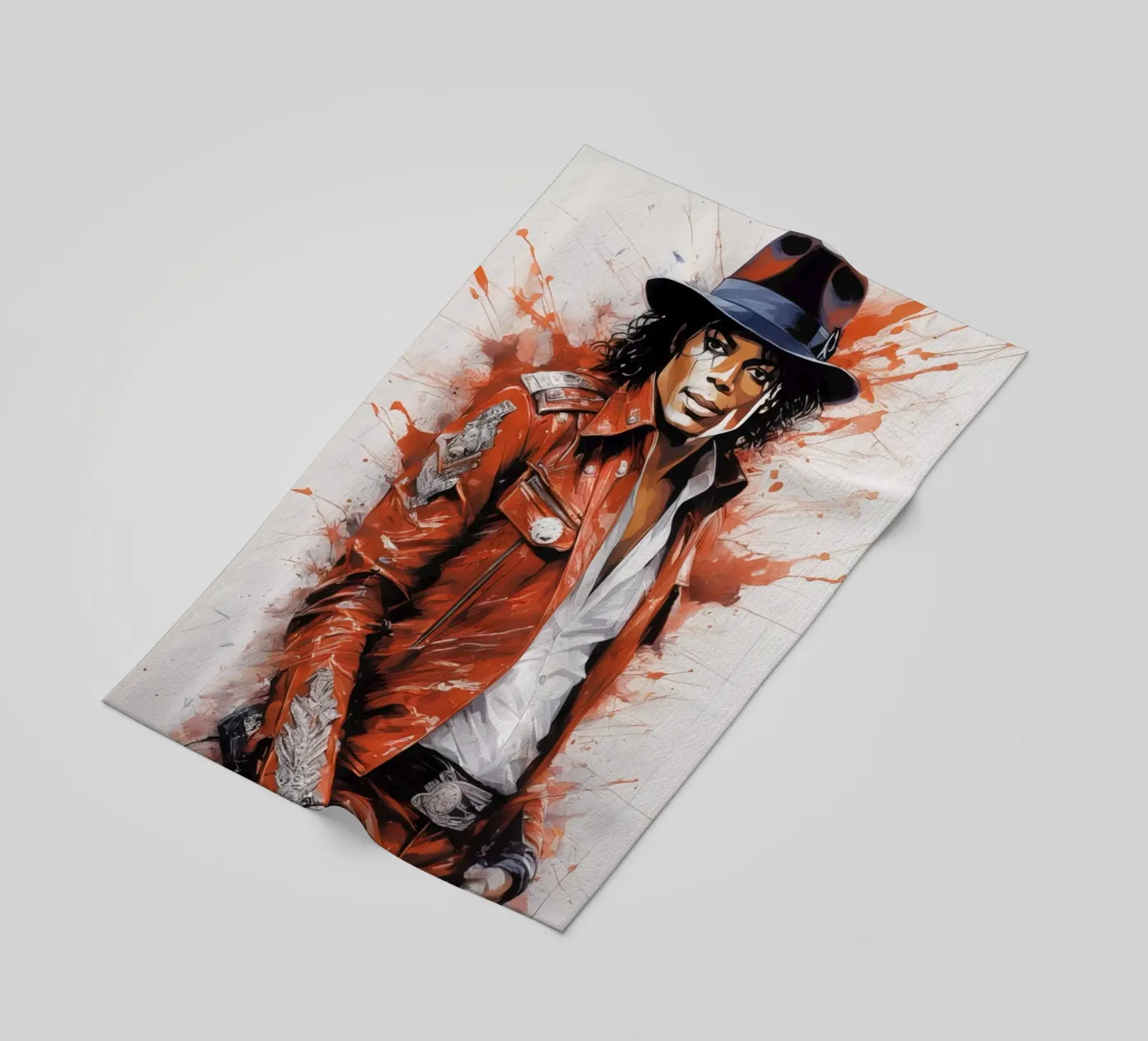 michael jackson strandhanddoek van 🎁 NOBELART