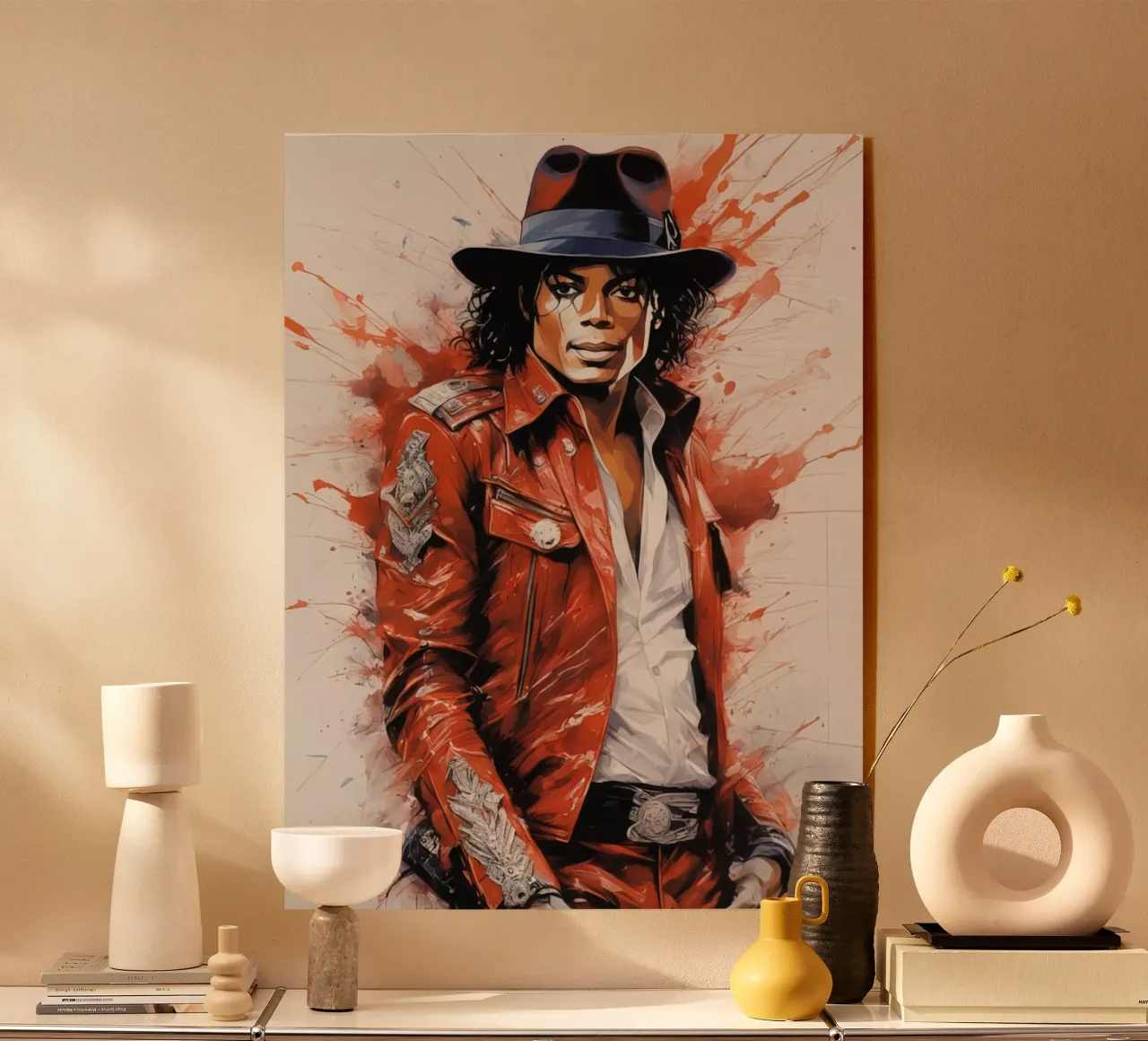 michael jackson plexiglass da 🎁 NOBELART