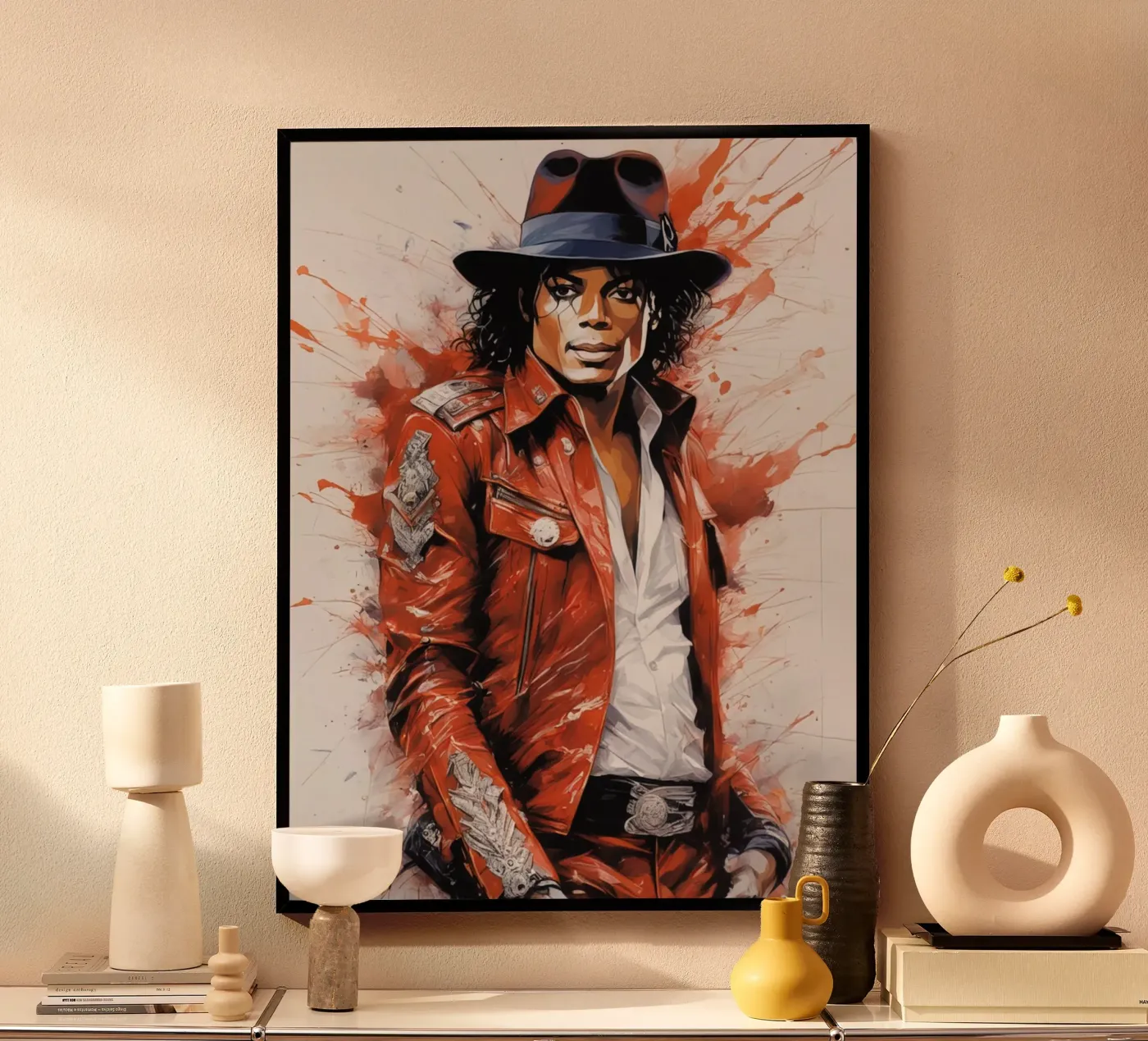 michael jackson Poster von 🎁 NOBELART