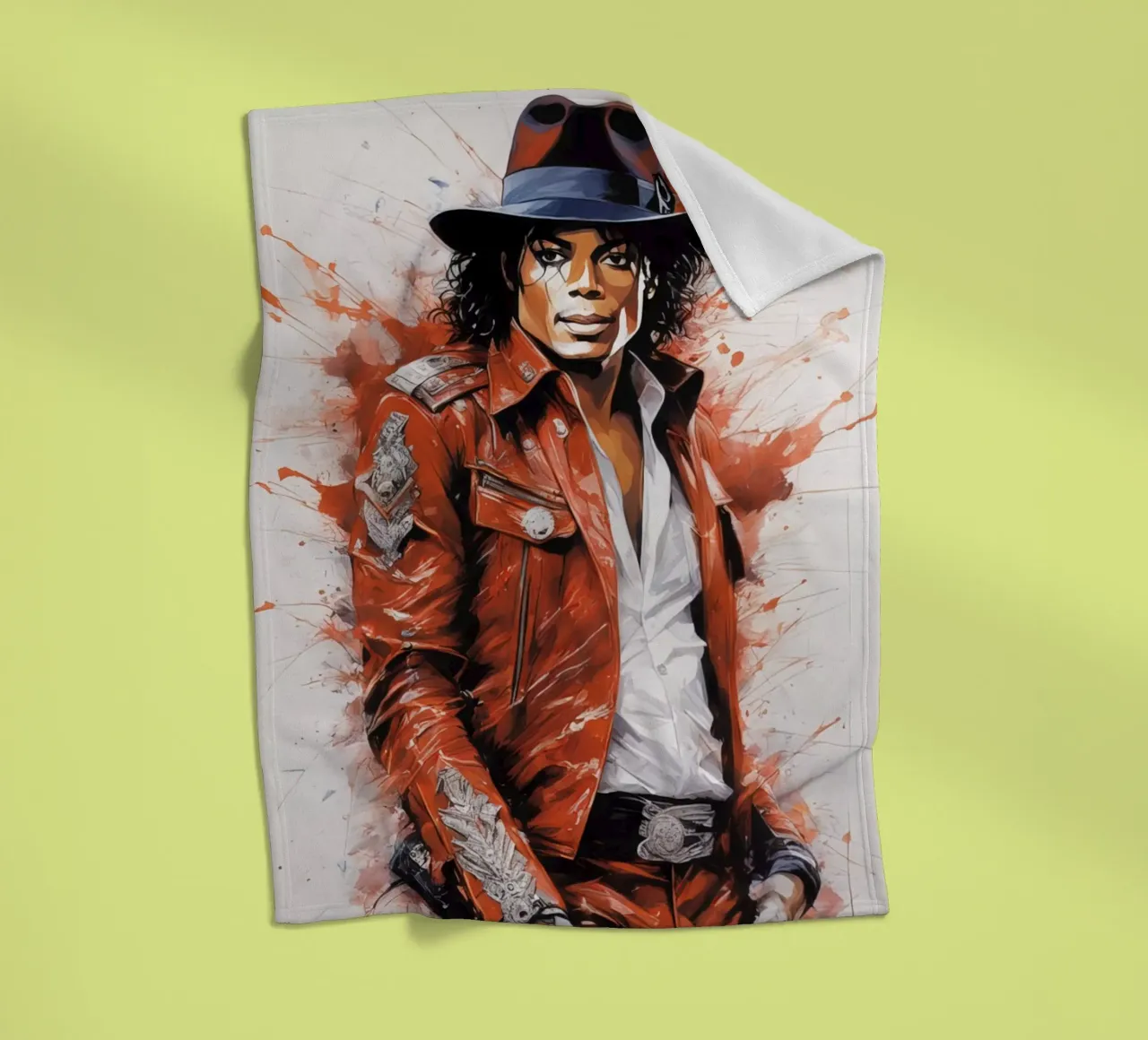 michael jackson Fleecedecke von 🎁 NOBELART