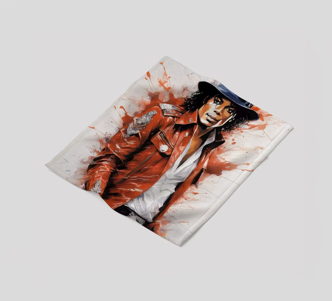 michael jackson fleecedeken van 🎁 NOBELART