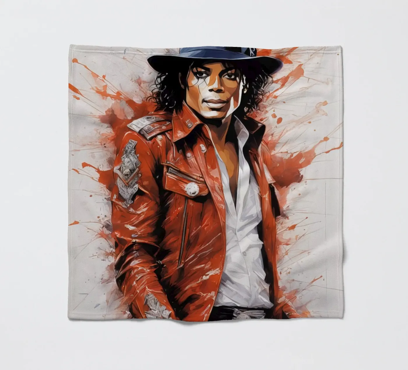 michael jackson fleecedeken van 🎁 NOBELART