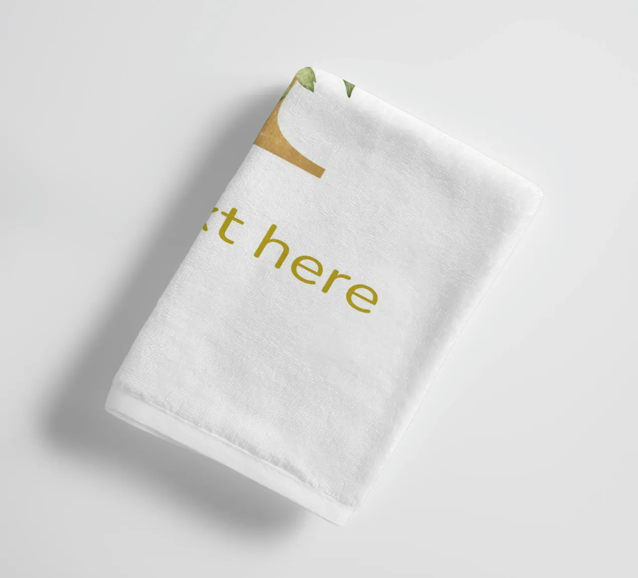 Letter T, Personalized Name Print, Personalized initial towel by The Custom Letter
