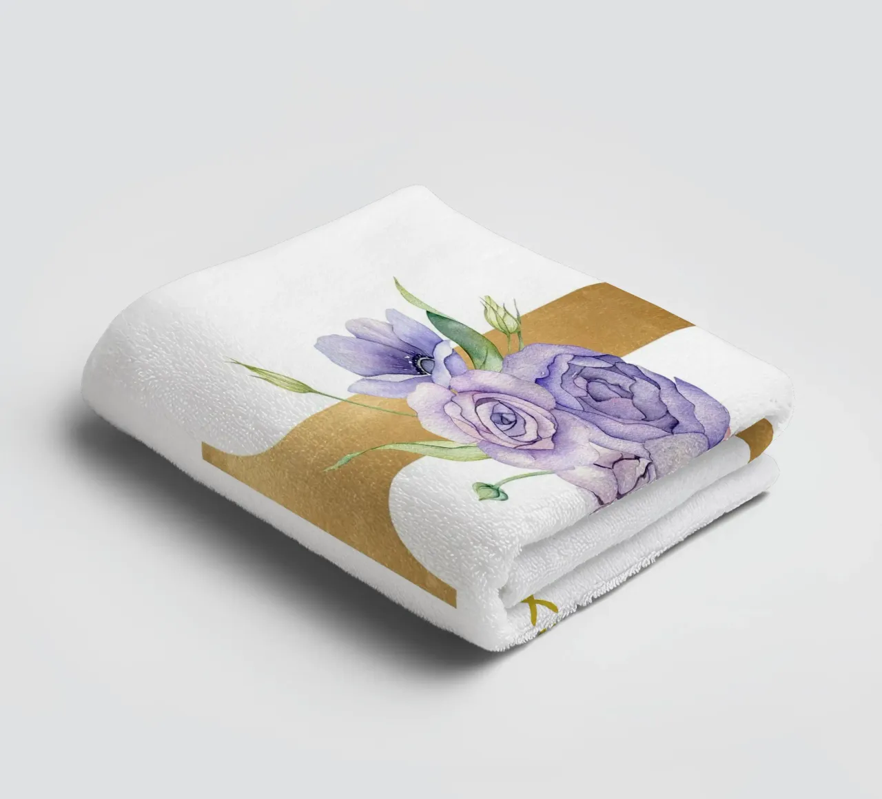 Letter R, Personalized Name Print, Personalized initial towel by The Custom Letter