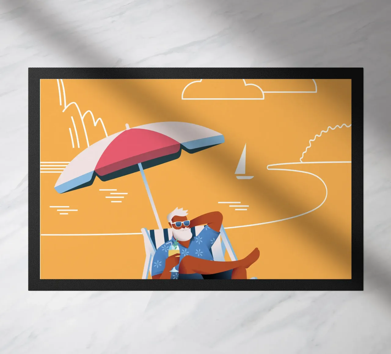 Chill Dude! zerbino da Tamsen Design