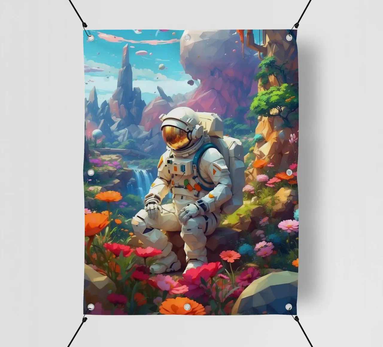 l'astronauta telo in pvc da ARTVI-SHOP