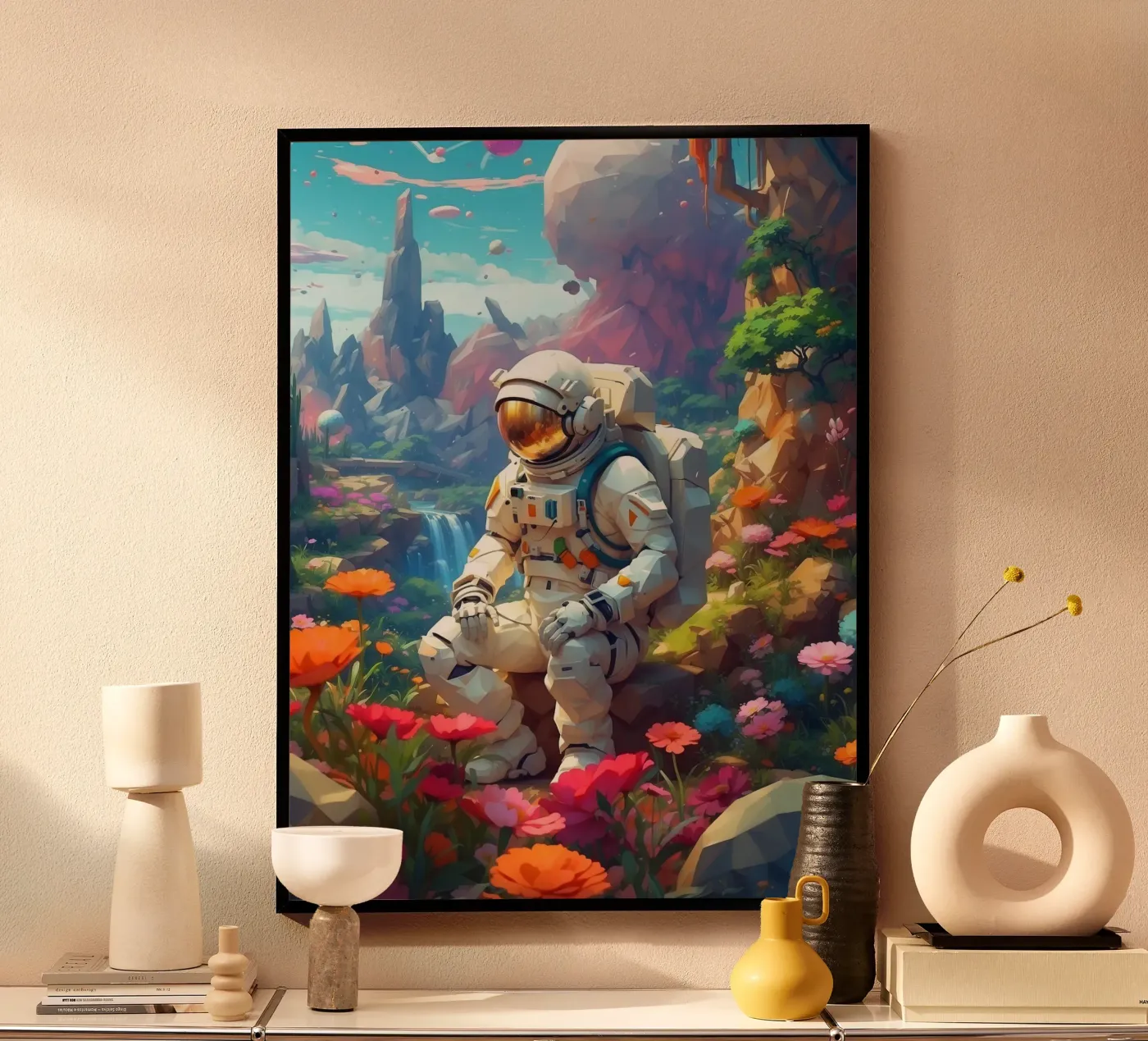 l'astronauta poster da 🎁 NOBELART