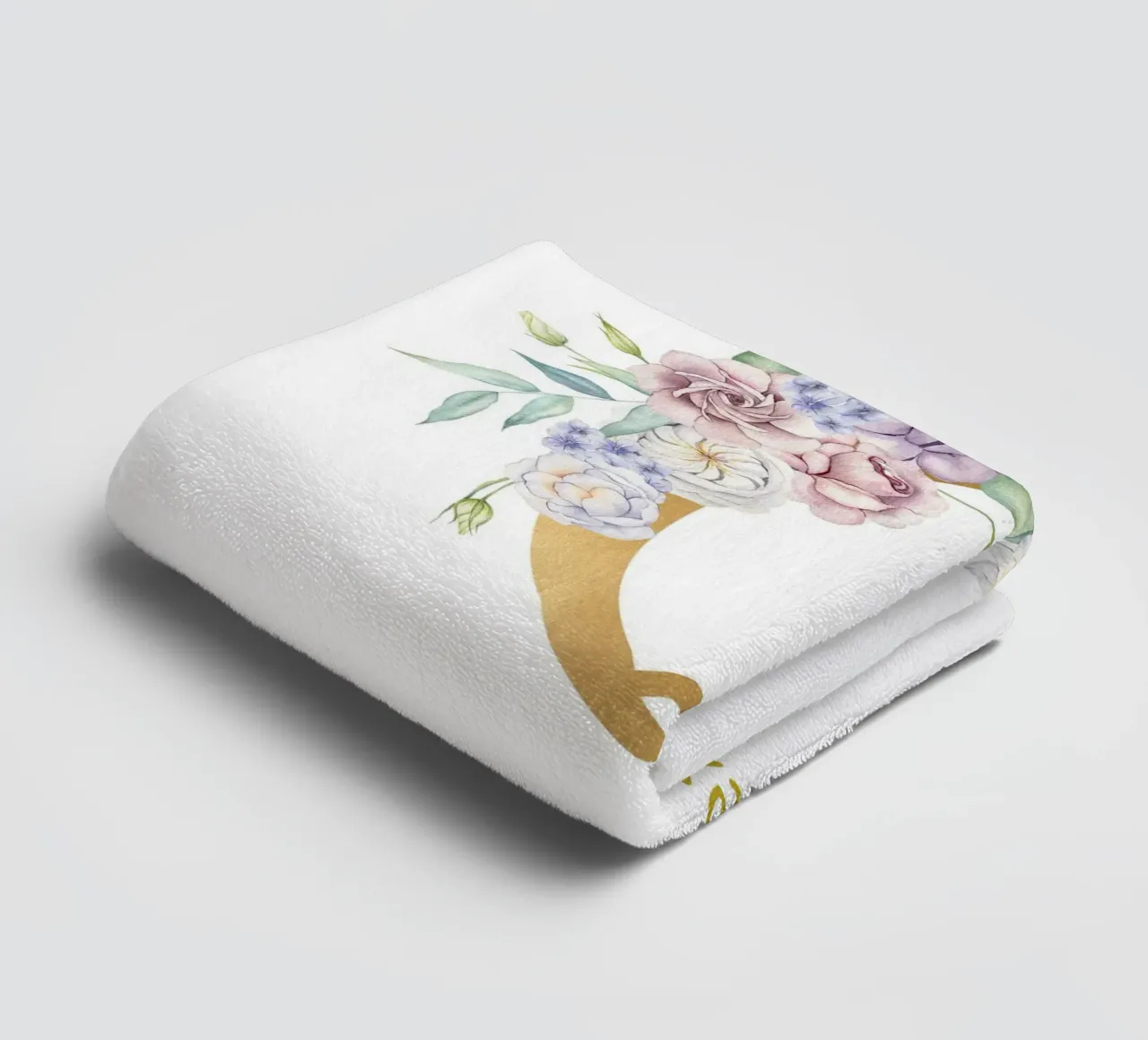 Letter Q, Personalized Name Print, Personalized initial towel by The Custom Letter