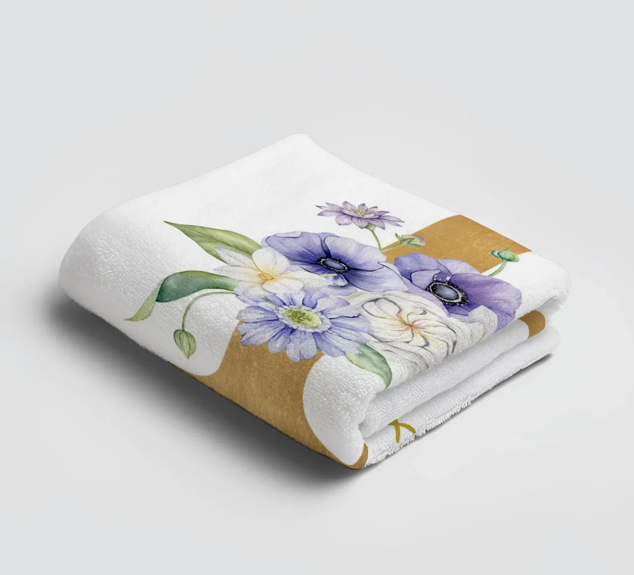 Letter P, Personalized Name Print, Personalized initial towel by The Custom Letter