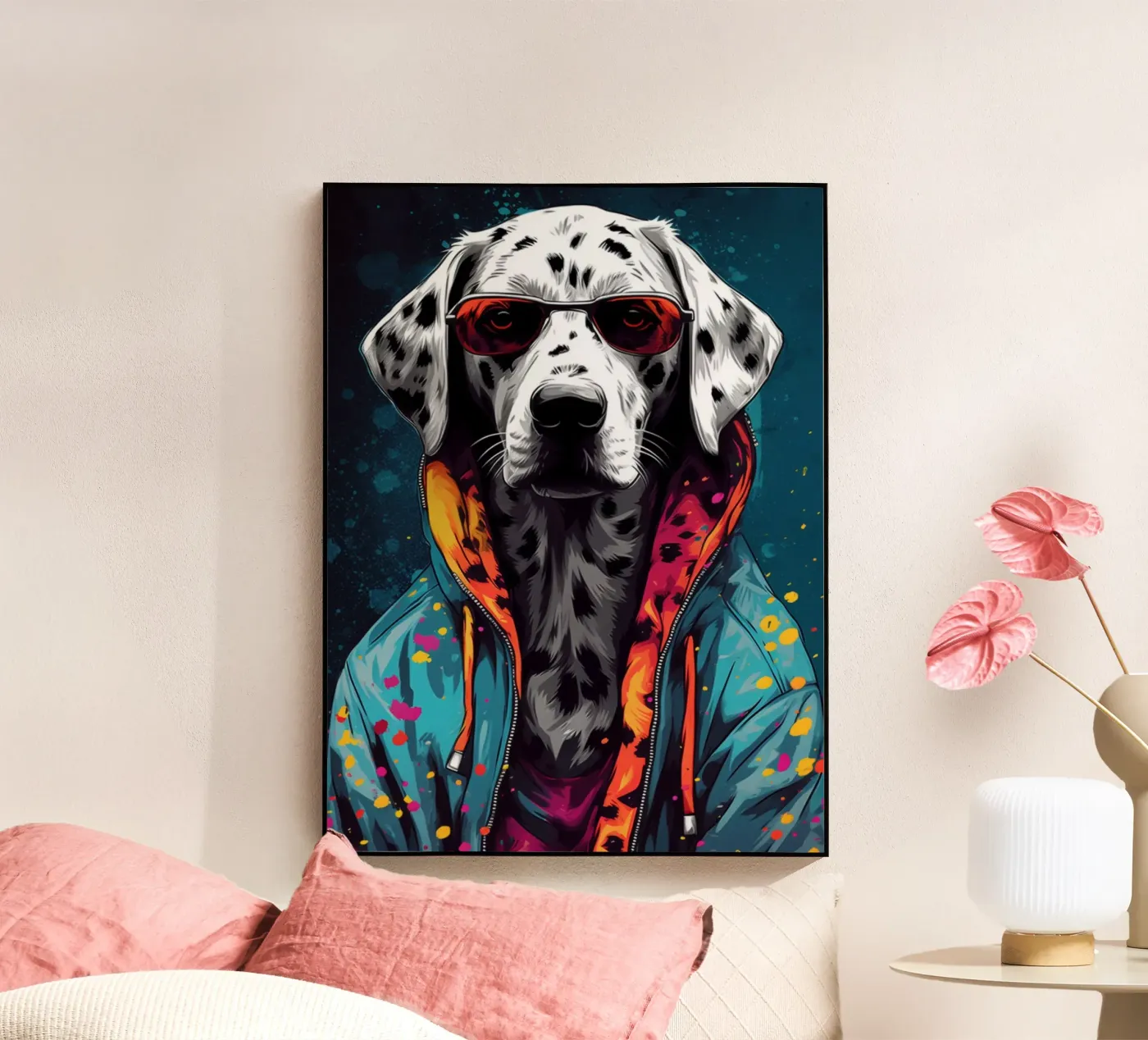 Dalmatian Acryl-Glas von Artsy Bessy