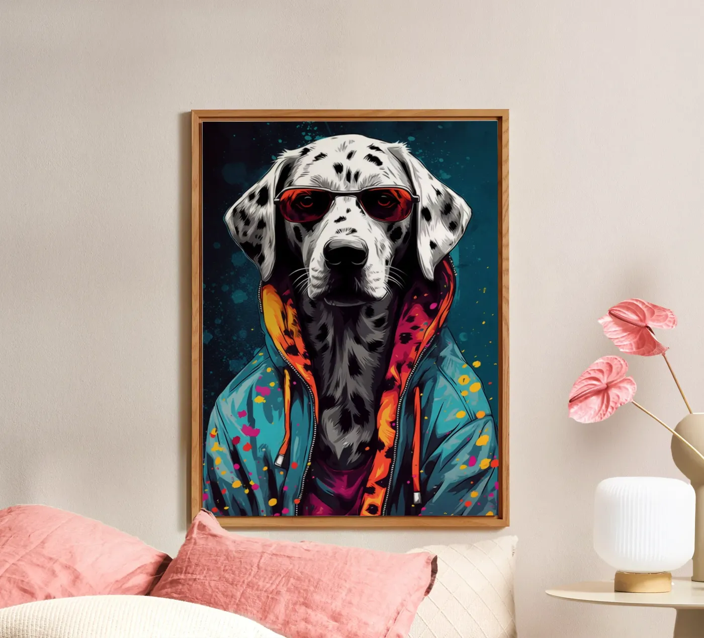 Dalmatian pannello forex da Artsy Bessy