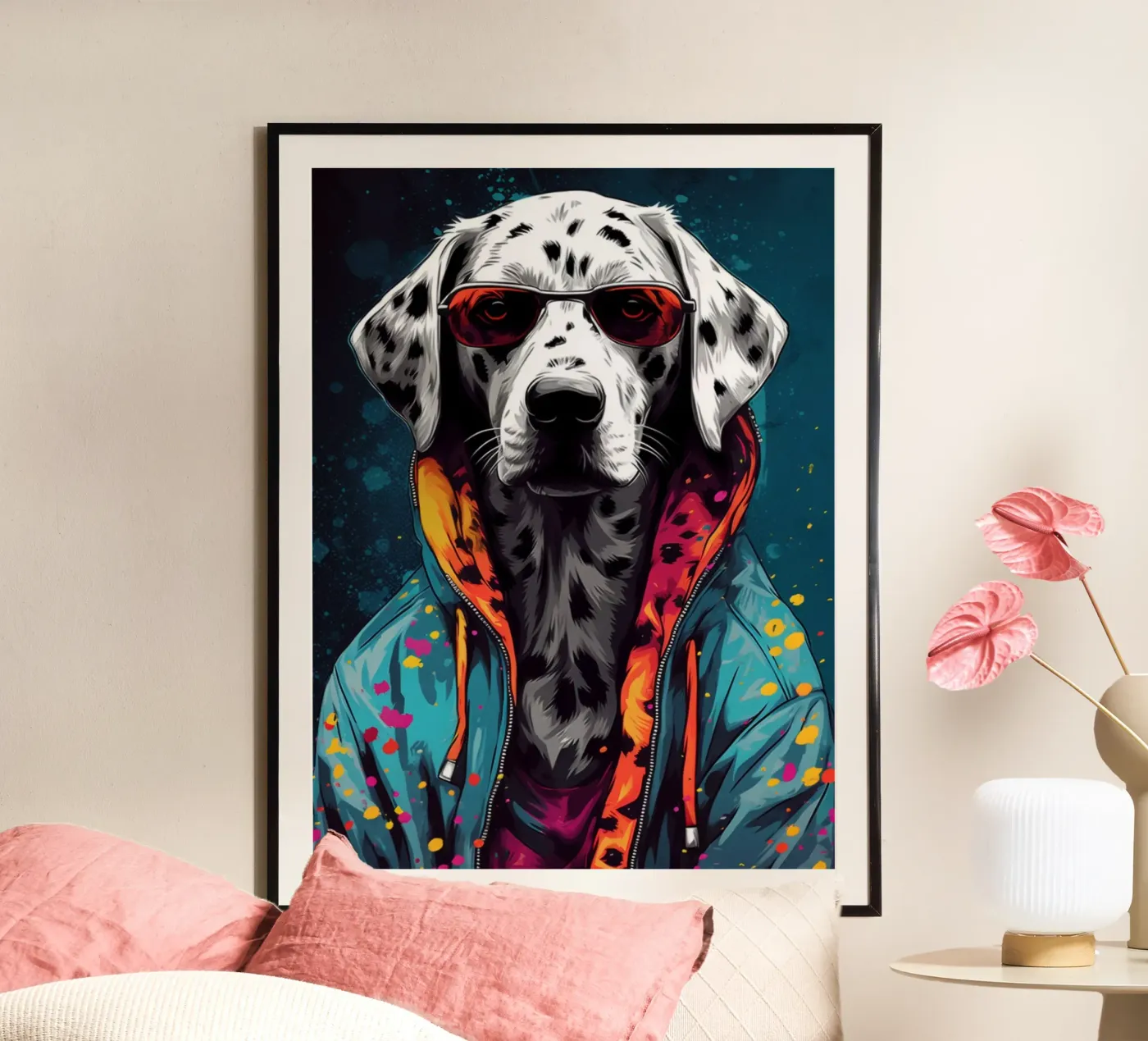 Dalmatian poster by Artsy Bessy