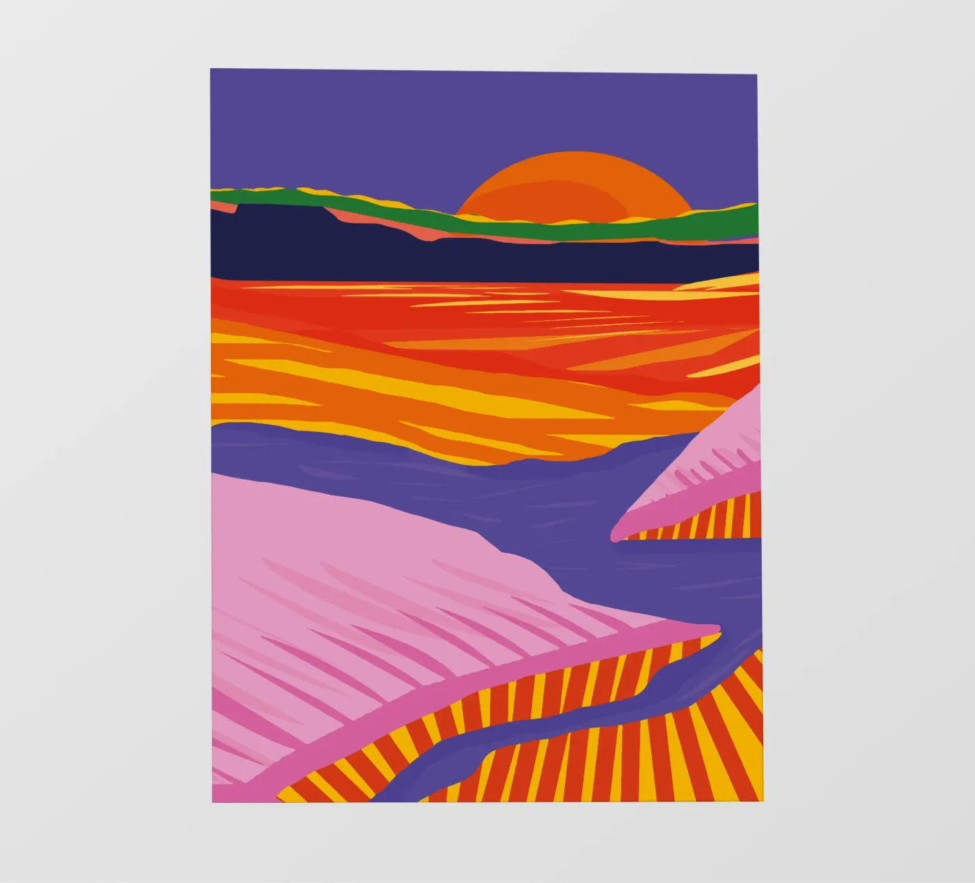 Somewhere fotobehang van Tamsen Design