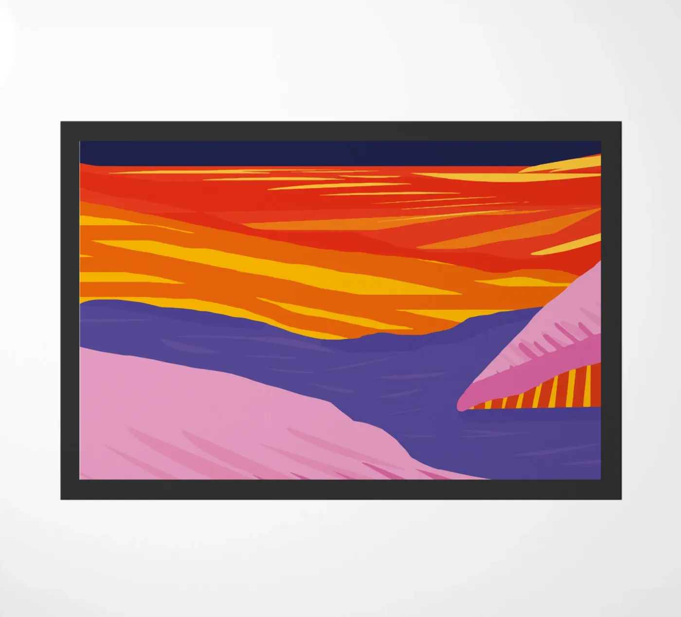 Somewhere deurmat van Tamsen Design