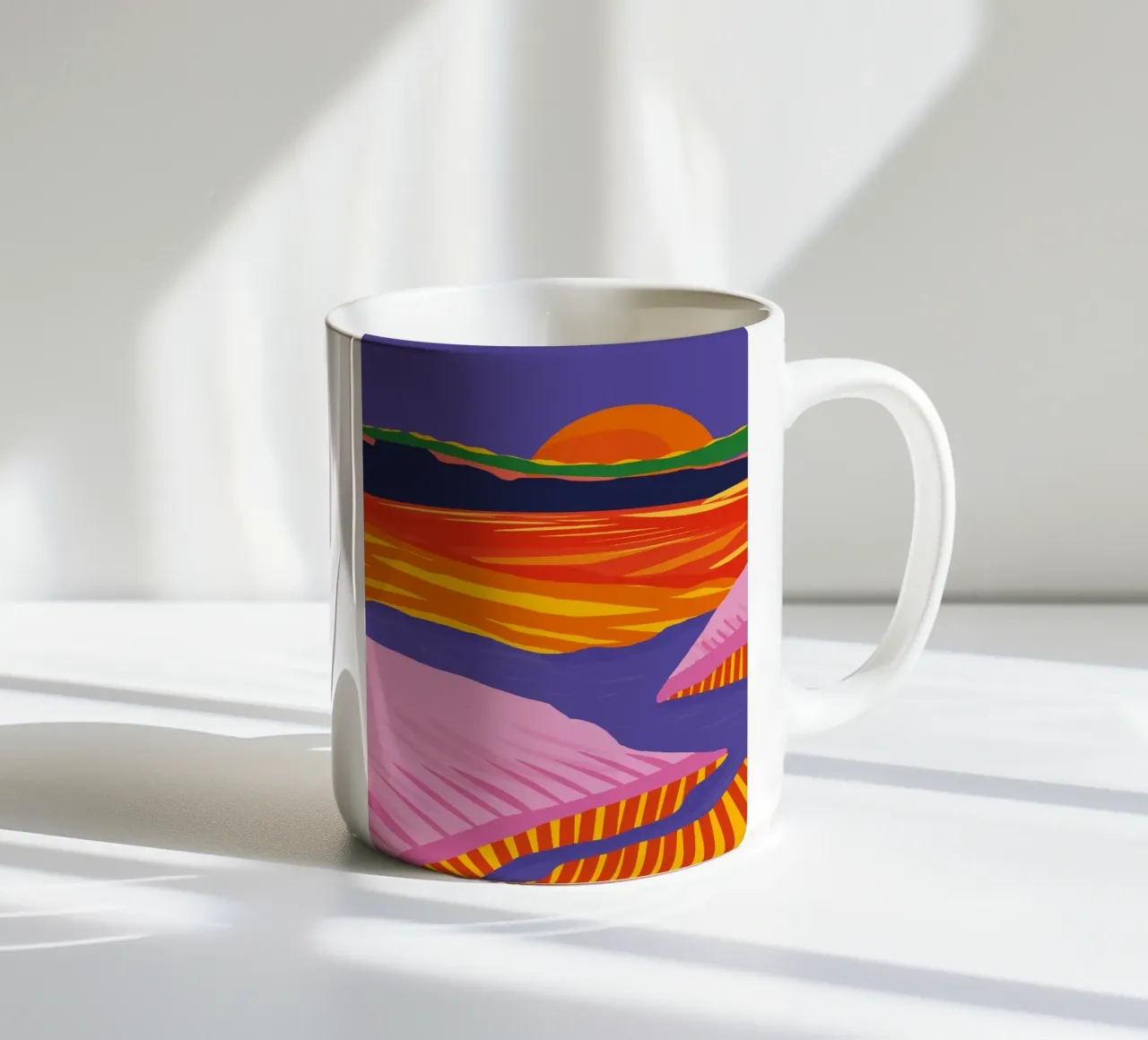 Somewhere tazza in ceramica da Tamsen Design