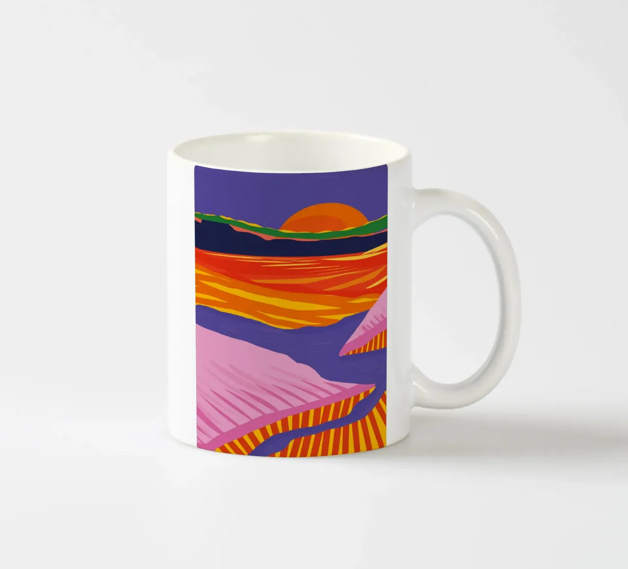 Somewhere tazza in ceramica da Tamsen Design