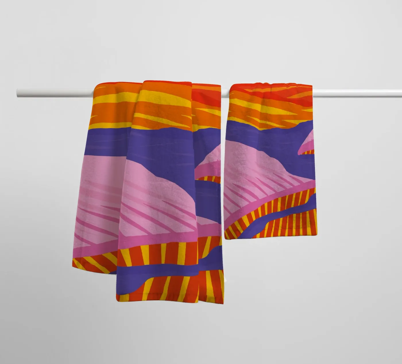 Somewhere towel by Tamsen Design