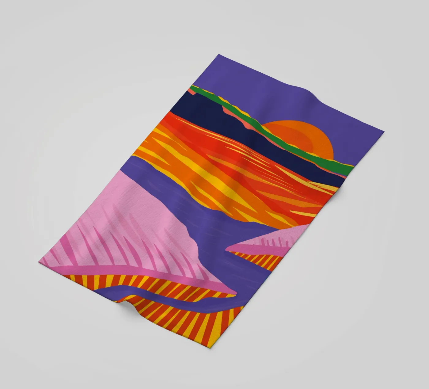 Somewhere strandhanddoek van Tamsen Design