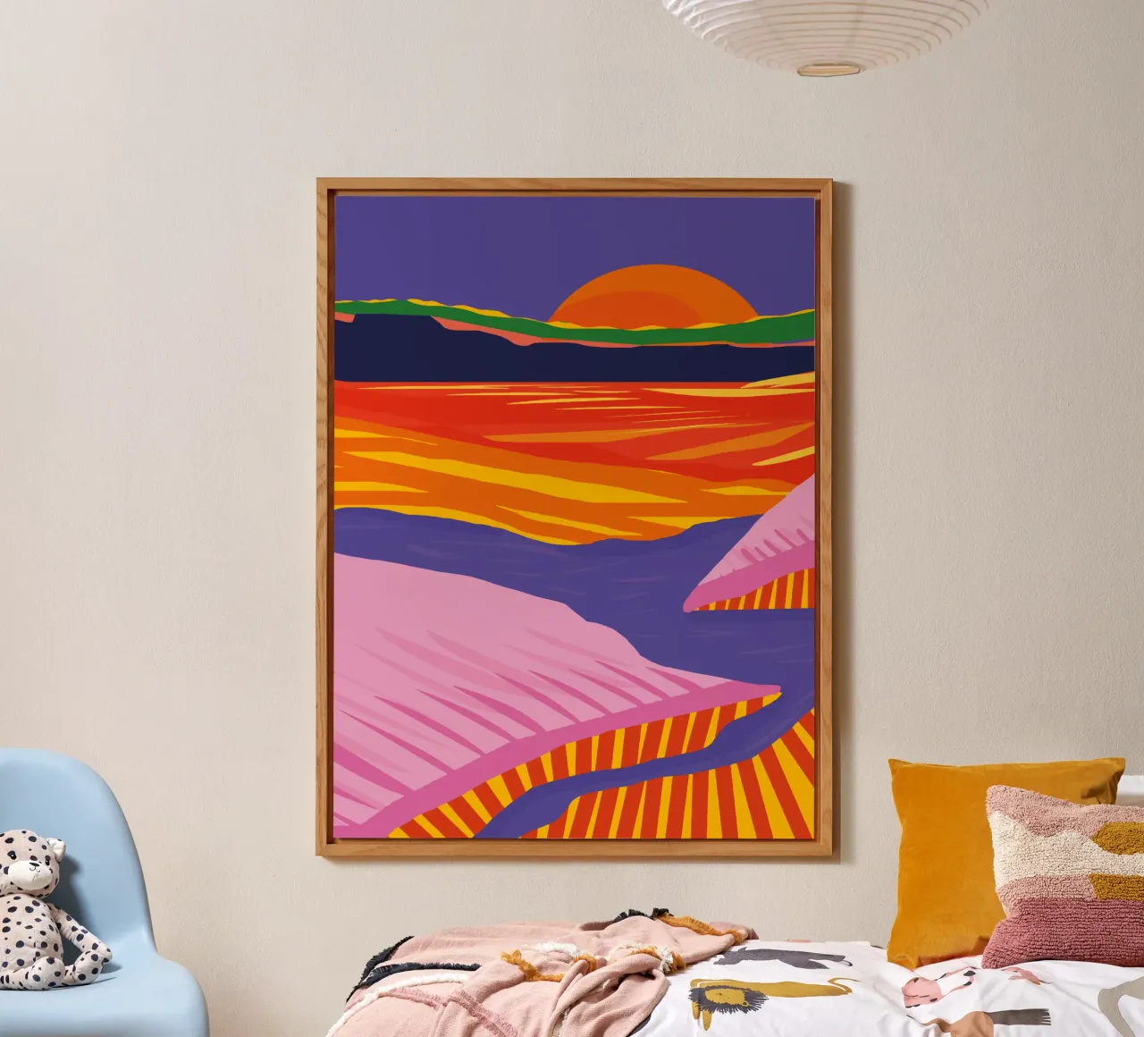 Somewhere alluminio dibond da Tamsen Design