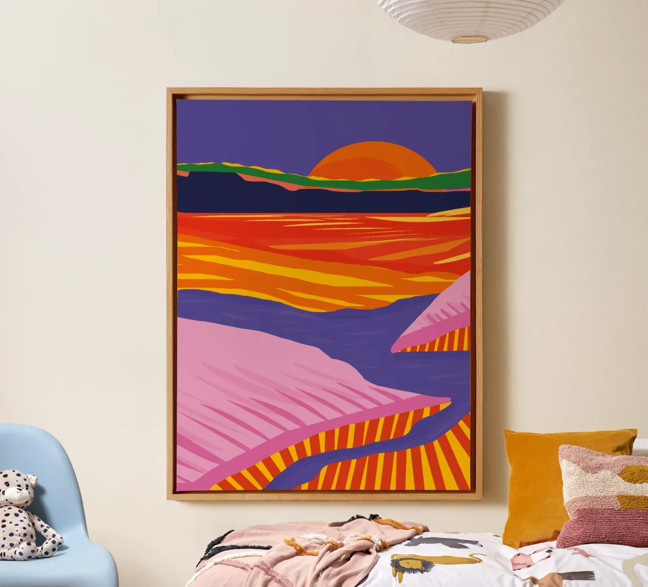 Somewhere tela da Tamsen Design