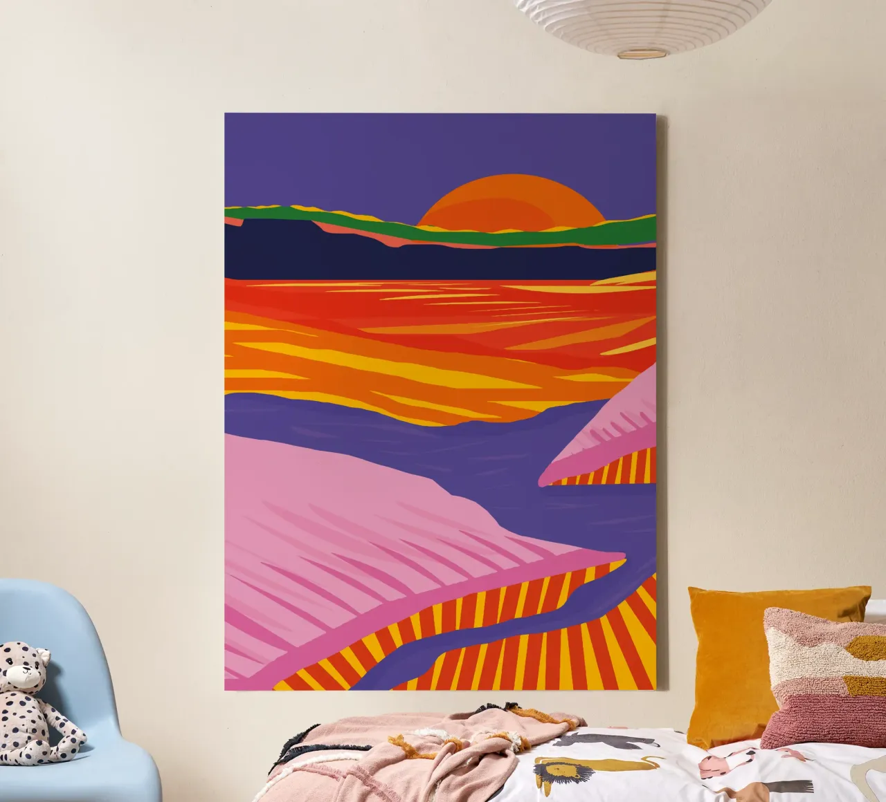 Somewhere tela da Tamsen Design