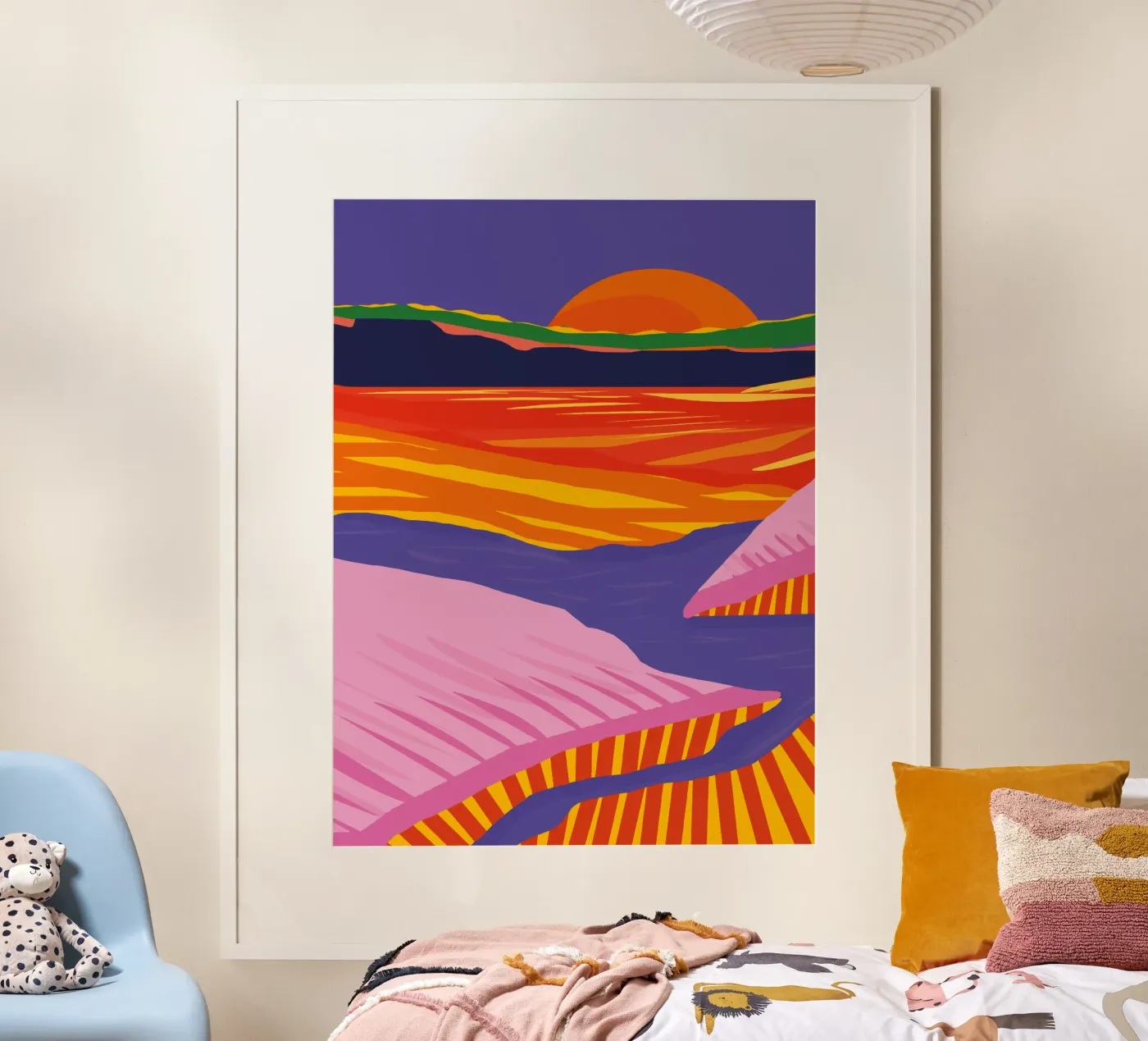 Somewhere Poster von Tamsen Design