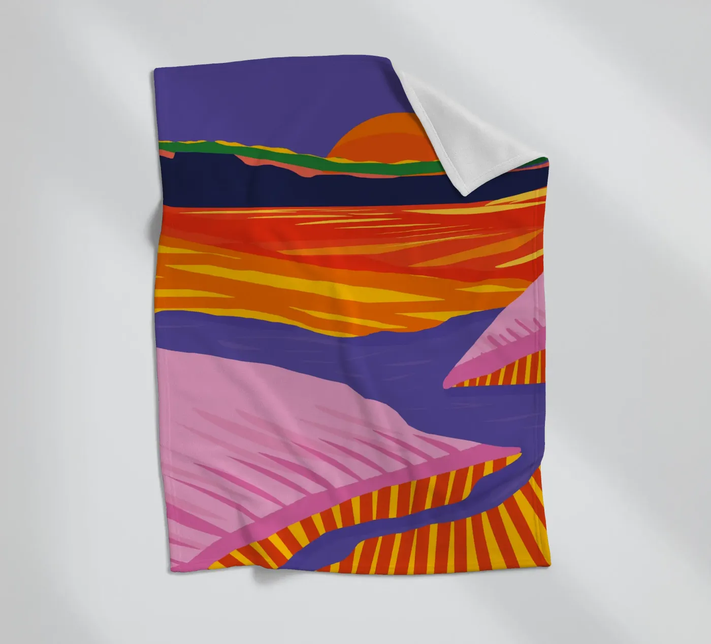 Somewhere Fleecedecke von Tamsen Design