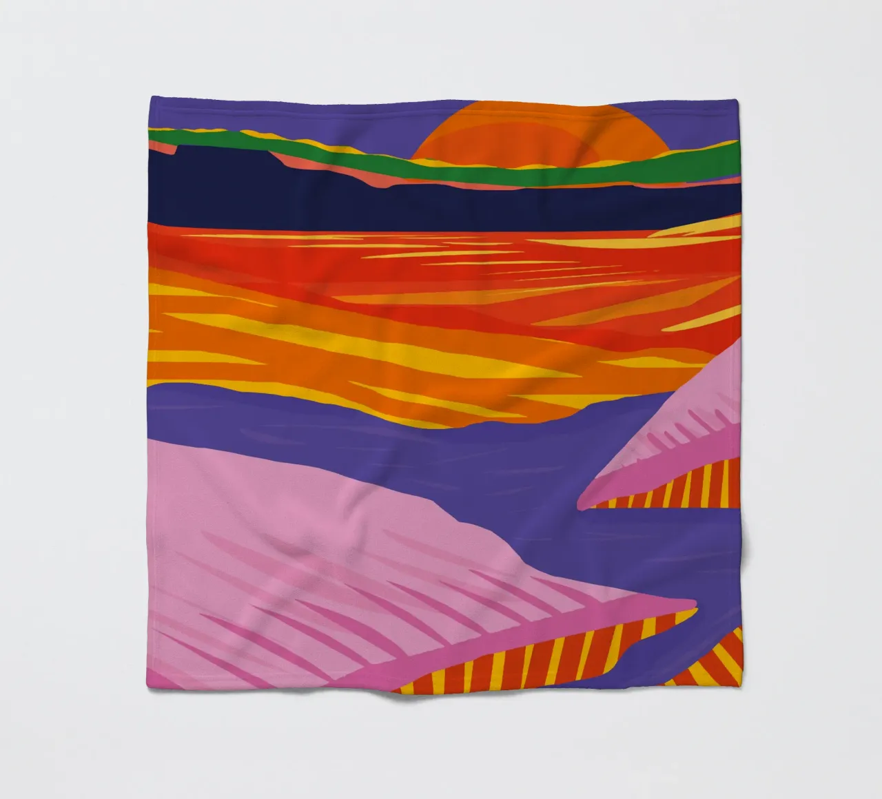 Somewhere Fleecedecke von Tamsen Design