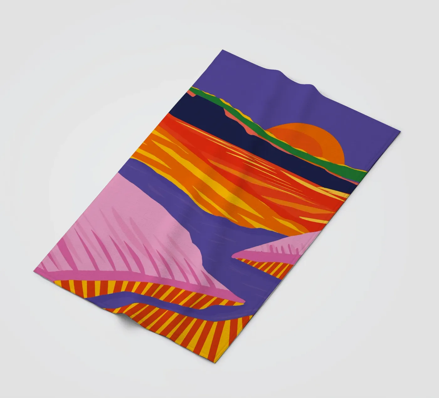 Somewhere Fleecedecke von Tamsen Design