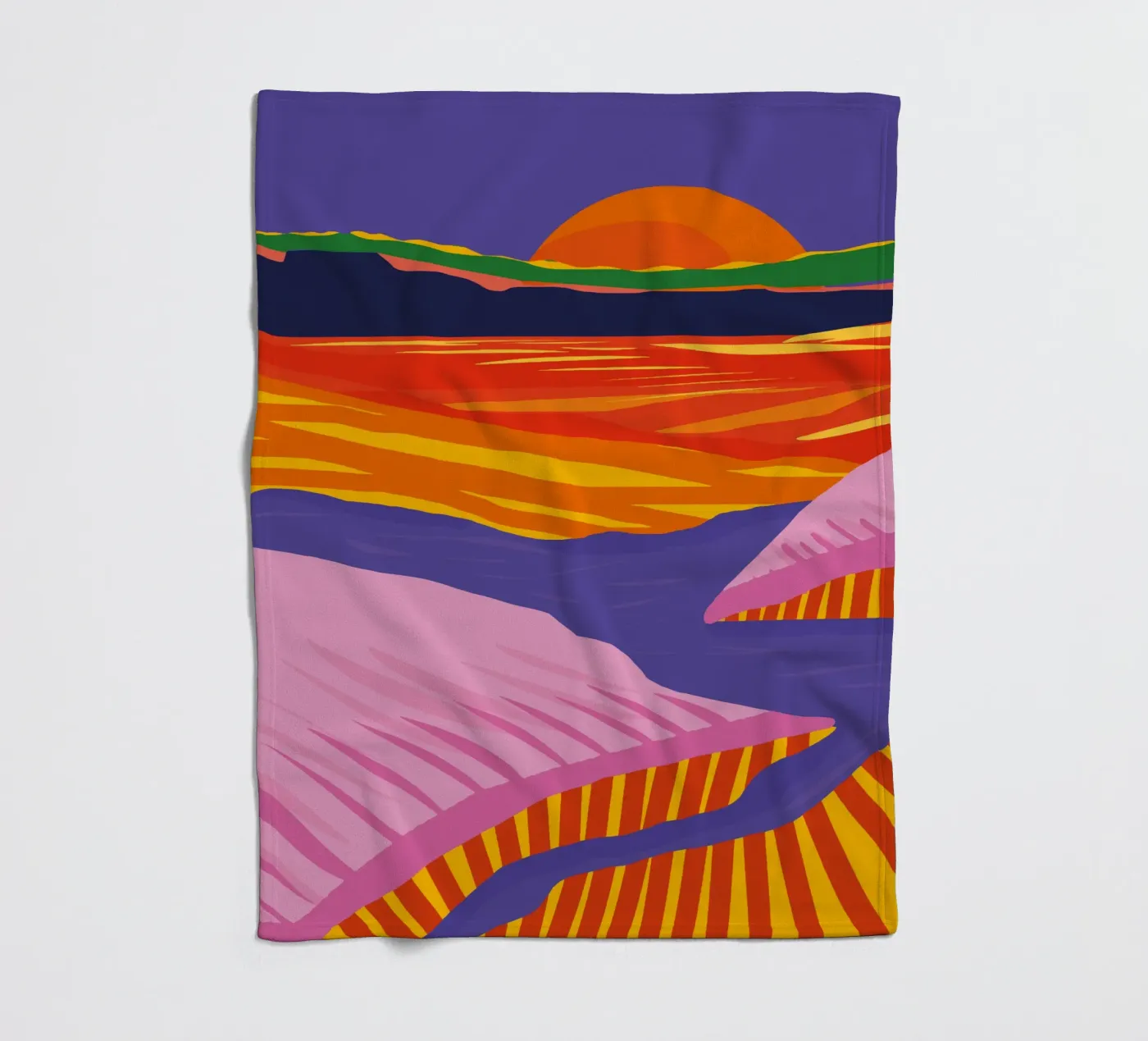 Somewhere Fleecedecke von Tamsen Design