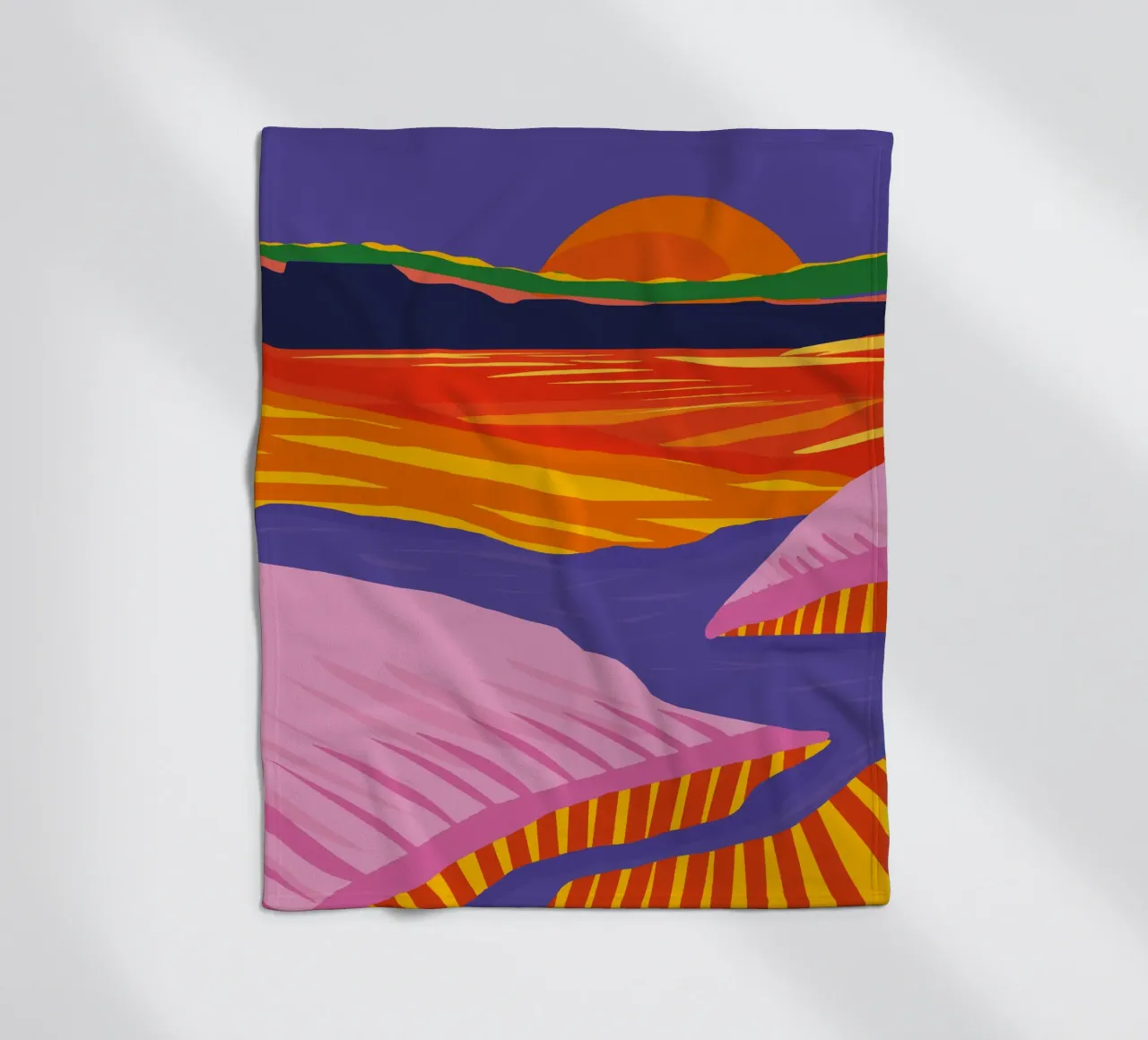 Somewhere Fleecedecke von Tamsen Design