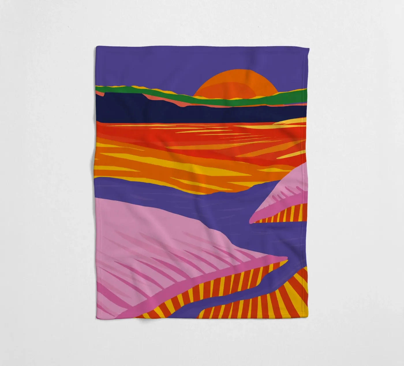 Somewhere Fleecedecke von Tamsen Design