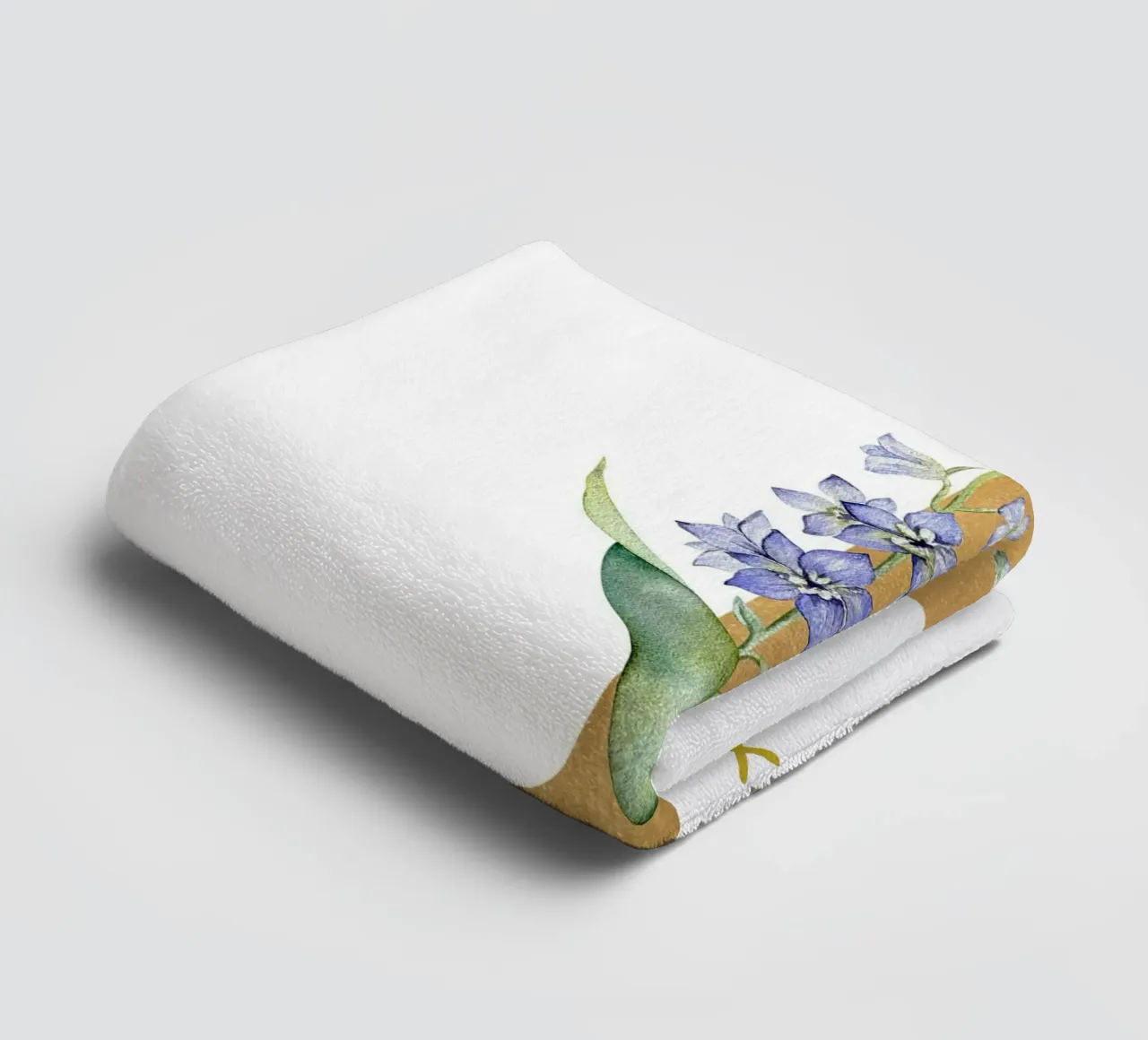 Letter I, Personalized Name Print, Personalized initial towel by The Custom Letter