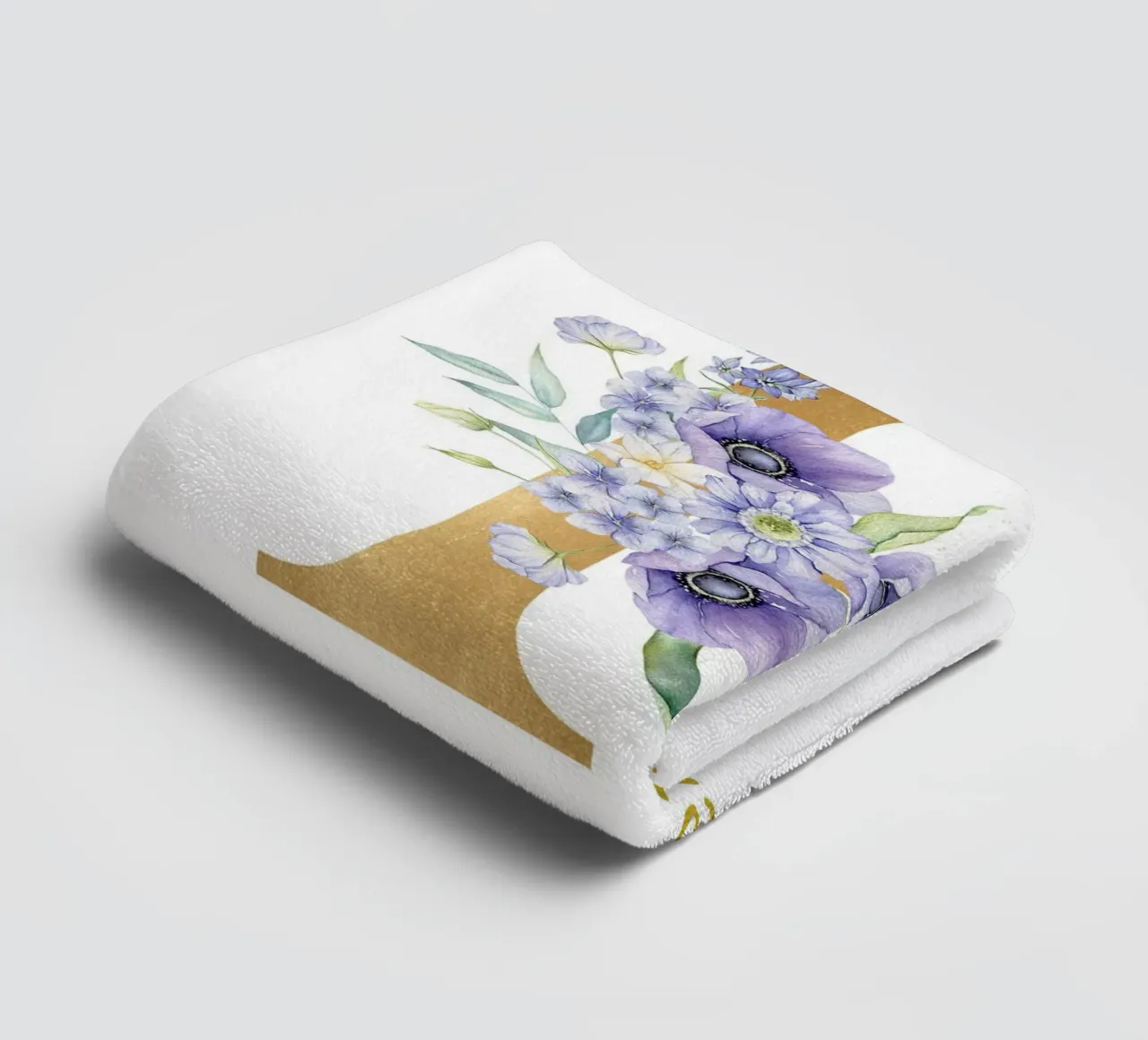 Letter H, Personalized Name Print, Personalized initial towel by The Custom Letter