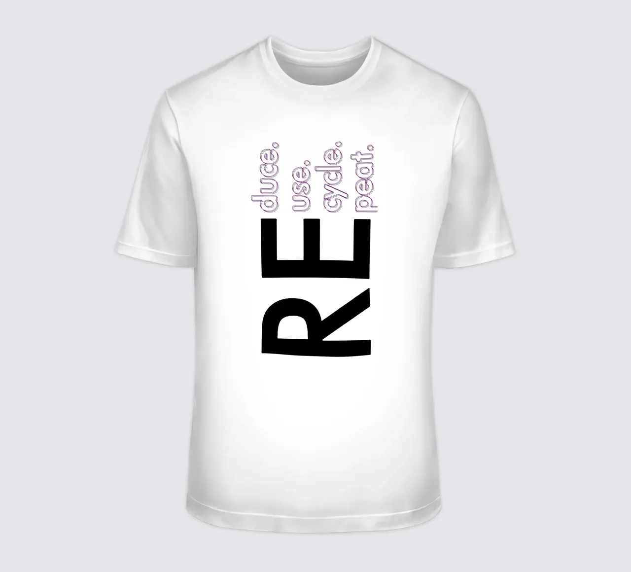 Réduire Réutiliser Recycler Répéter t-shirt de Gunawan Rb