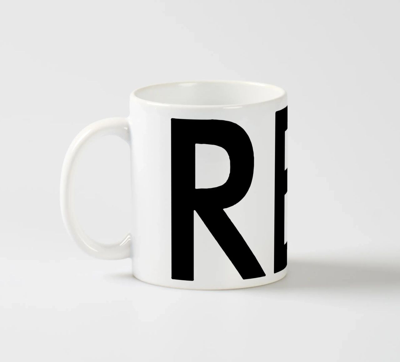 Ridurre Riutilizzare Riciclare Ripetere tazza in ceramica da Gunawan Rb