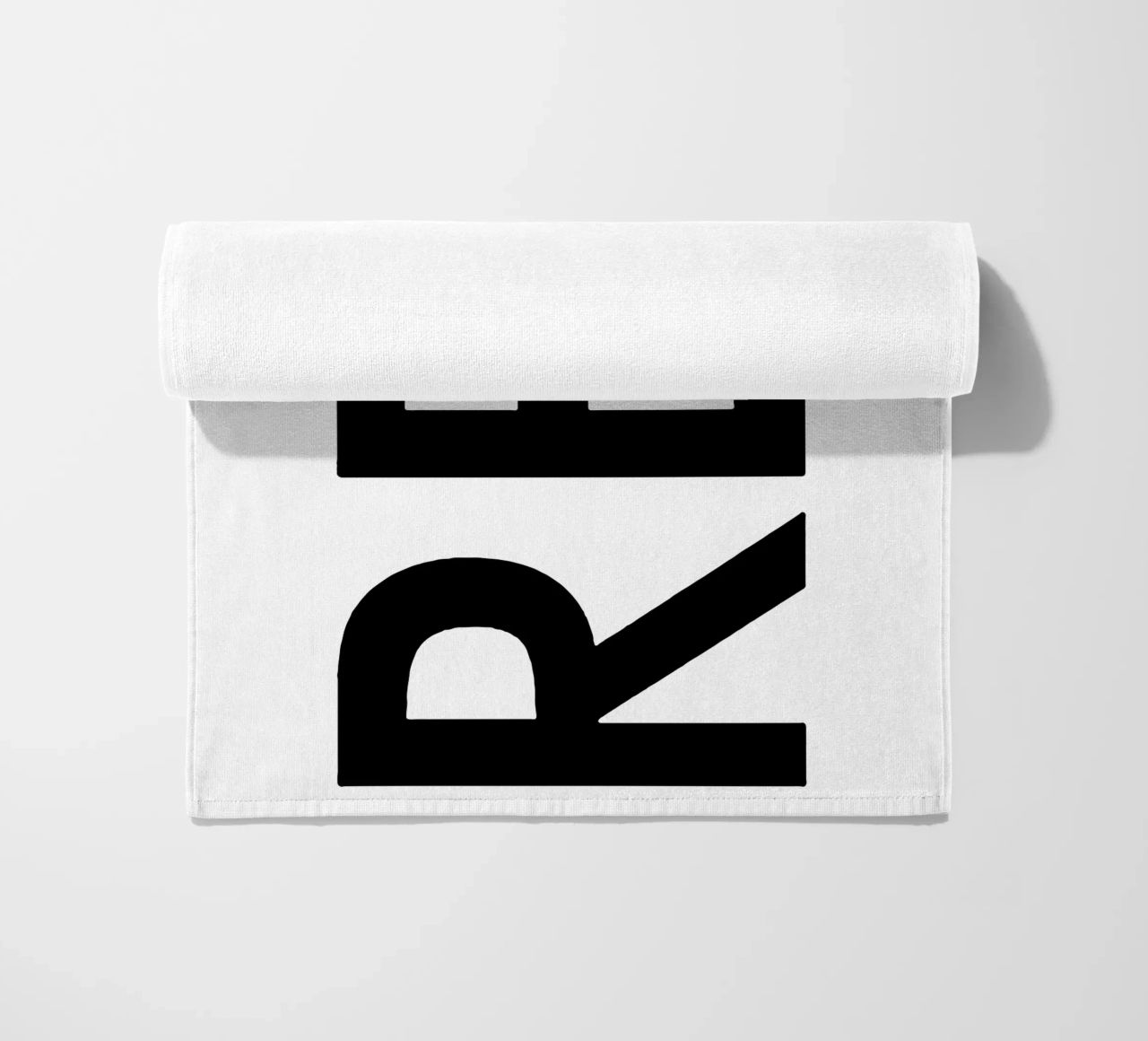 Reduce Reuse Recycle Repeat beach towel by Gunawan Rb