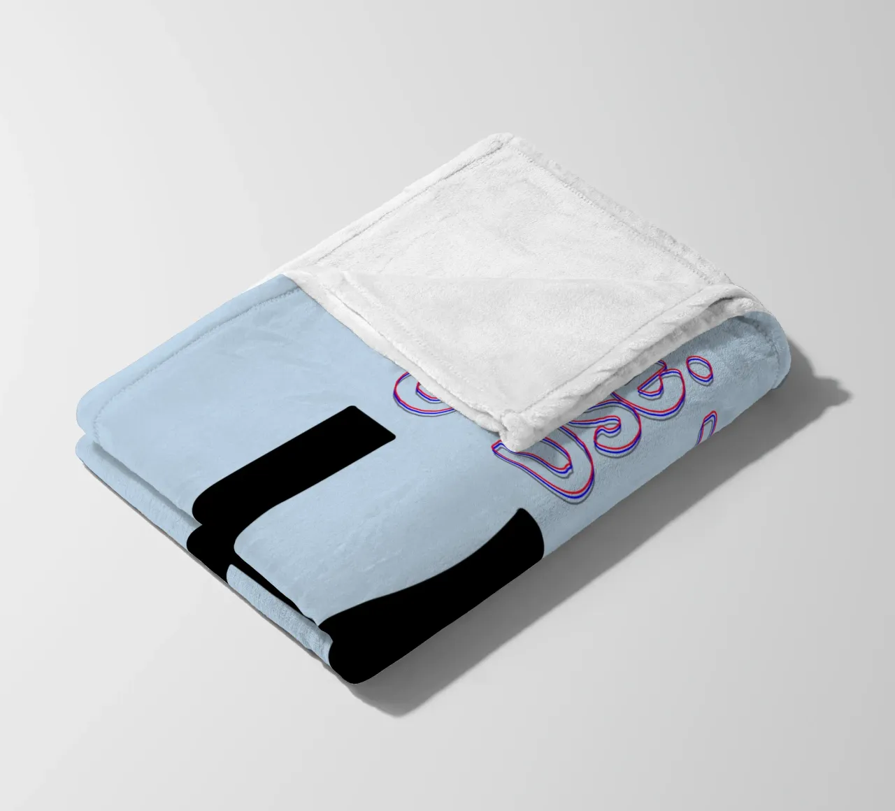 Reduce Reuse Recycle Repeat fleece blanket by Gunawan Rb