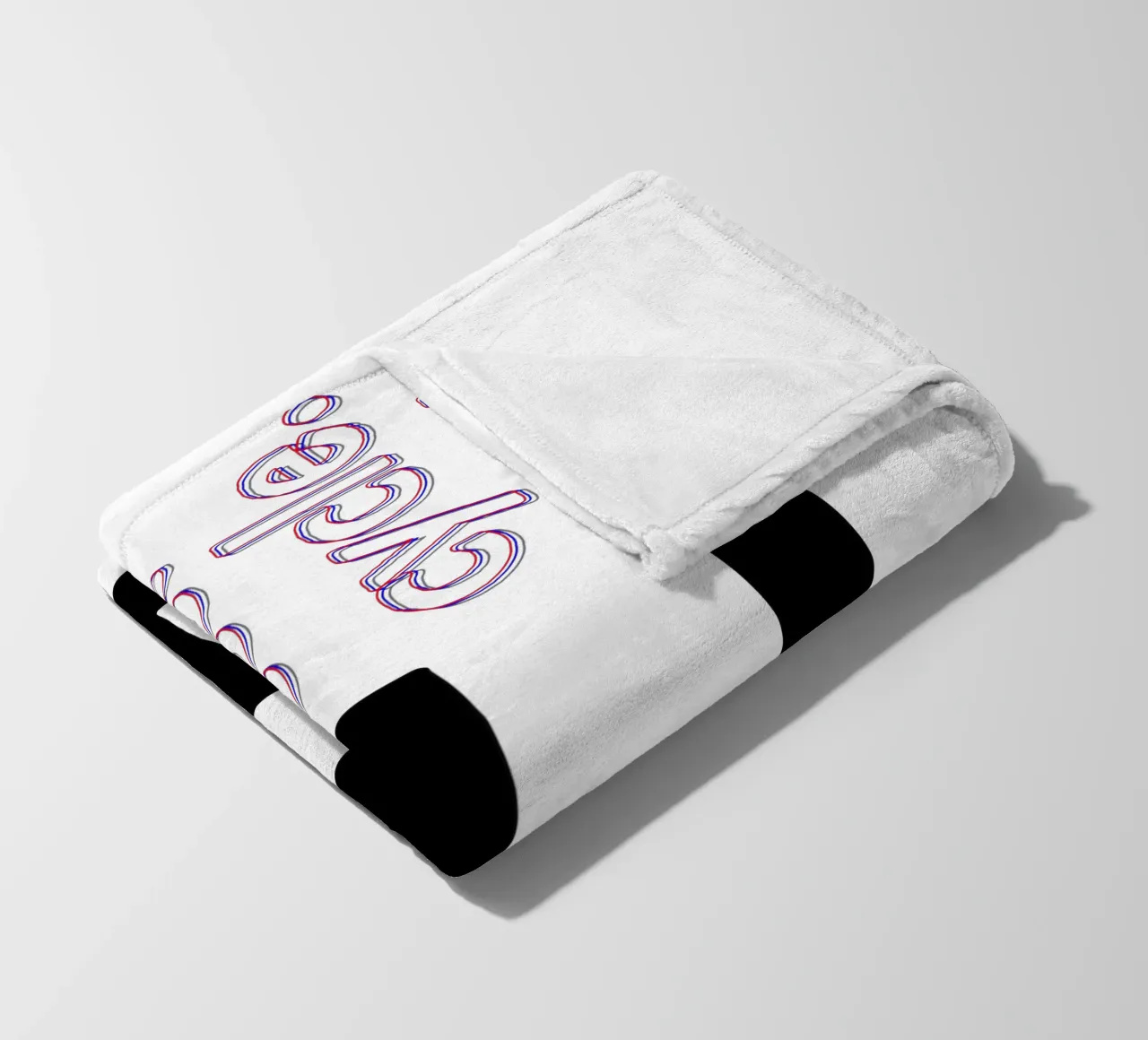 Reduce Reuse Recycle Repeat fleece blanket by Gunawan Rb