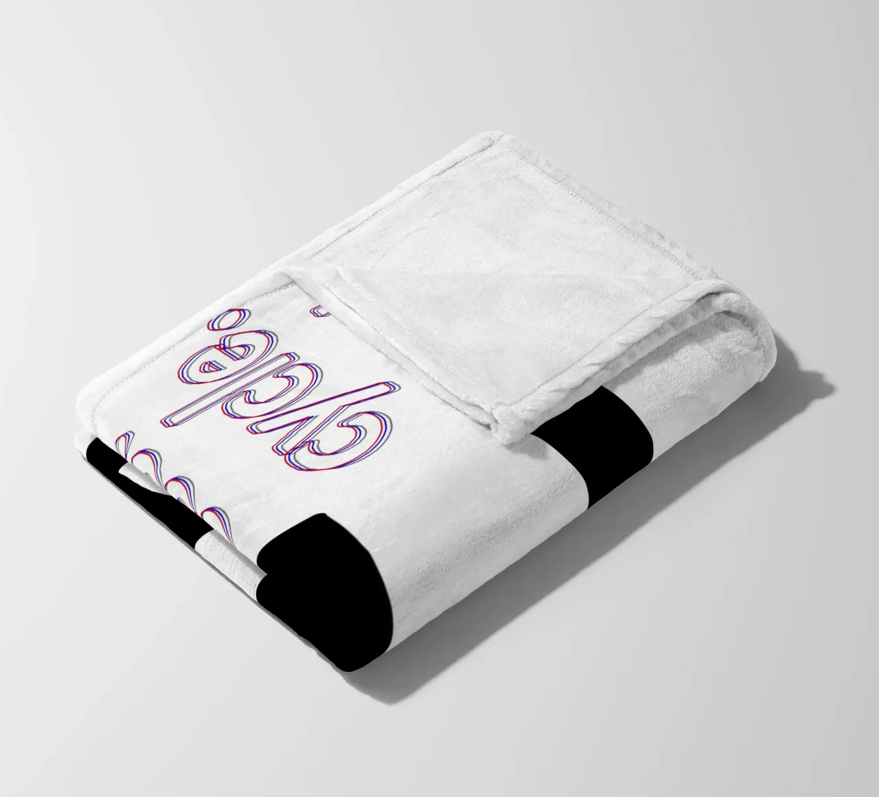 Reduce Reuse Recycle Repeat fleece blanket by Gunawan Rb