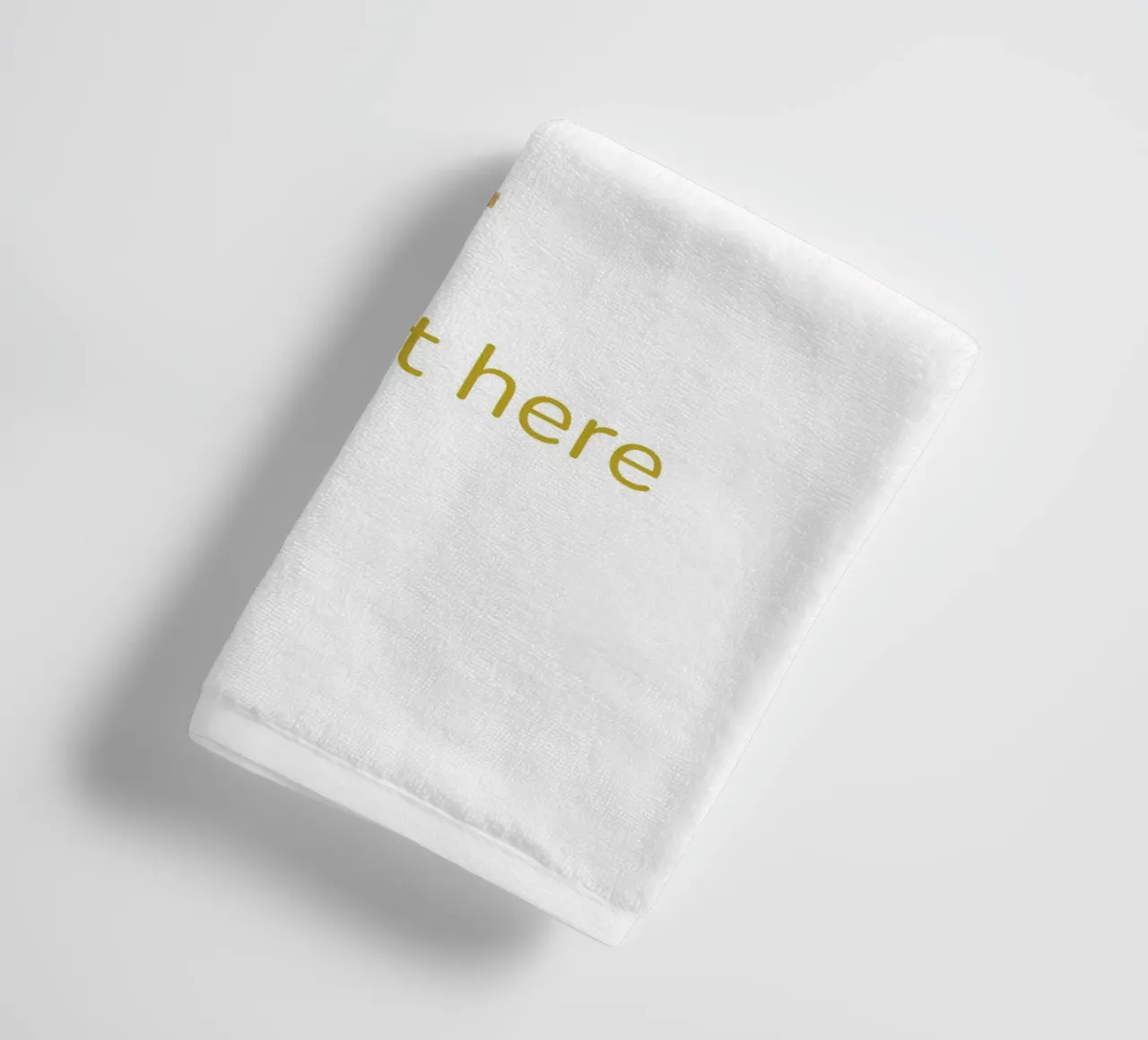 Letter F, Personalized Name Print, Personalized initial towel by The Custom Letter