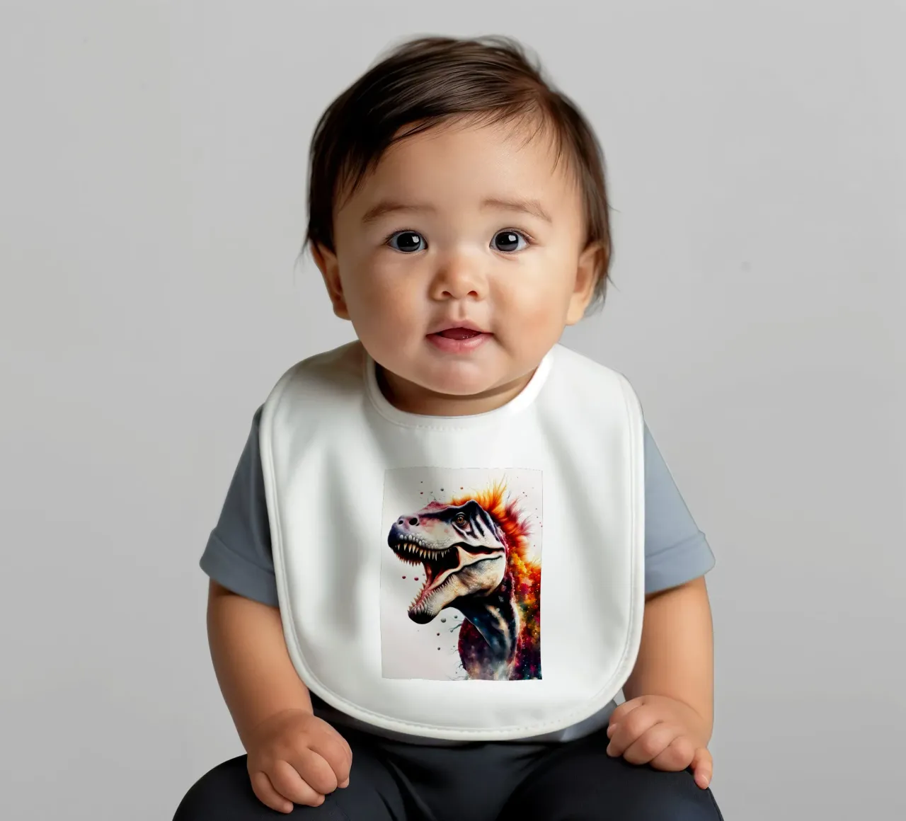 dinosaur bavaglino da 🎁 NOBELART