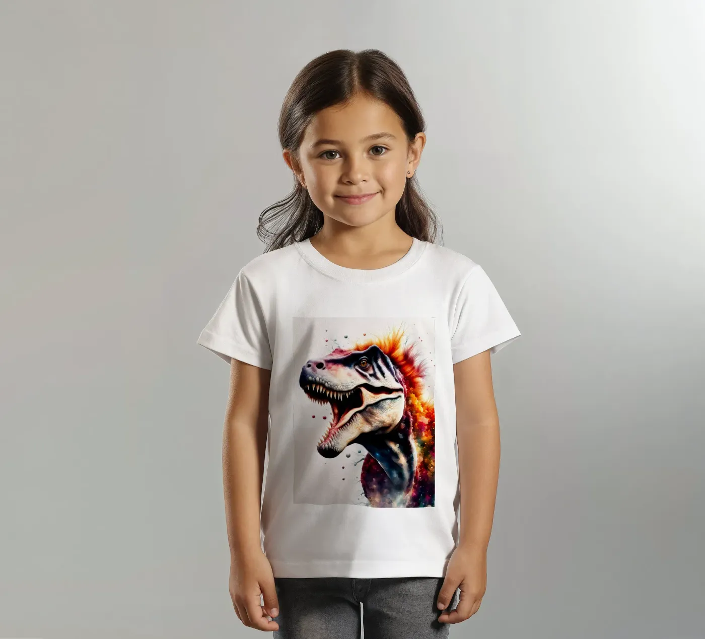dinosaur kinder t-shirt van 🎁 NOBELART